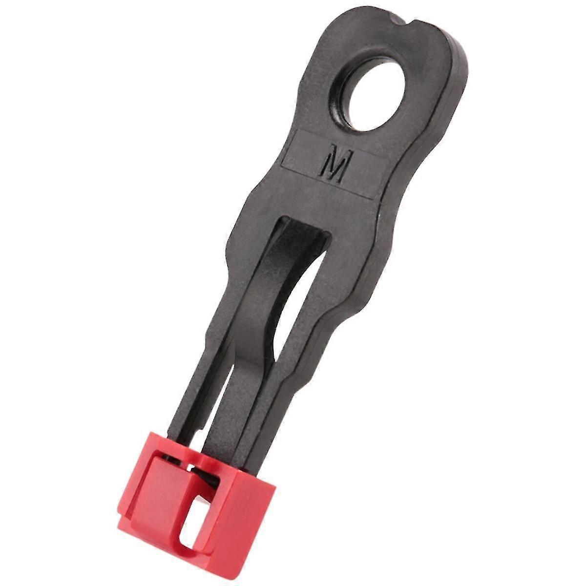 100kpl punainen RJ45-portti Ethernet LAN -keskitin pölynsuojapistokkeen korkki estosuoja Oma lukko ja avain