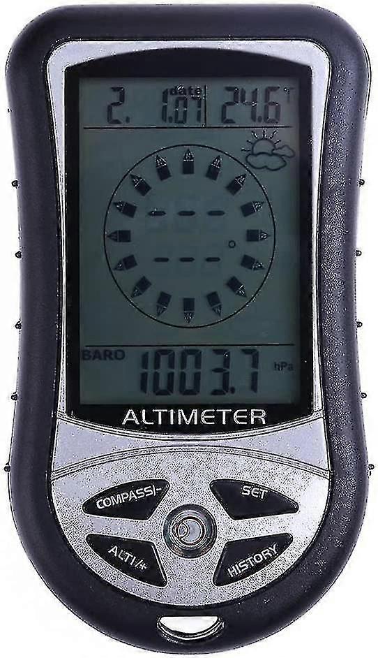 Altimeter Thermometer Barometer Multifunction Compass, V