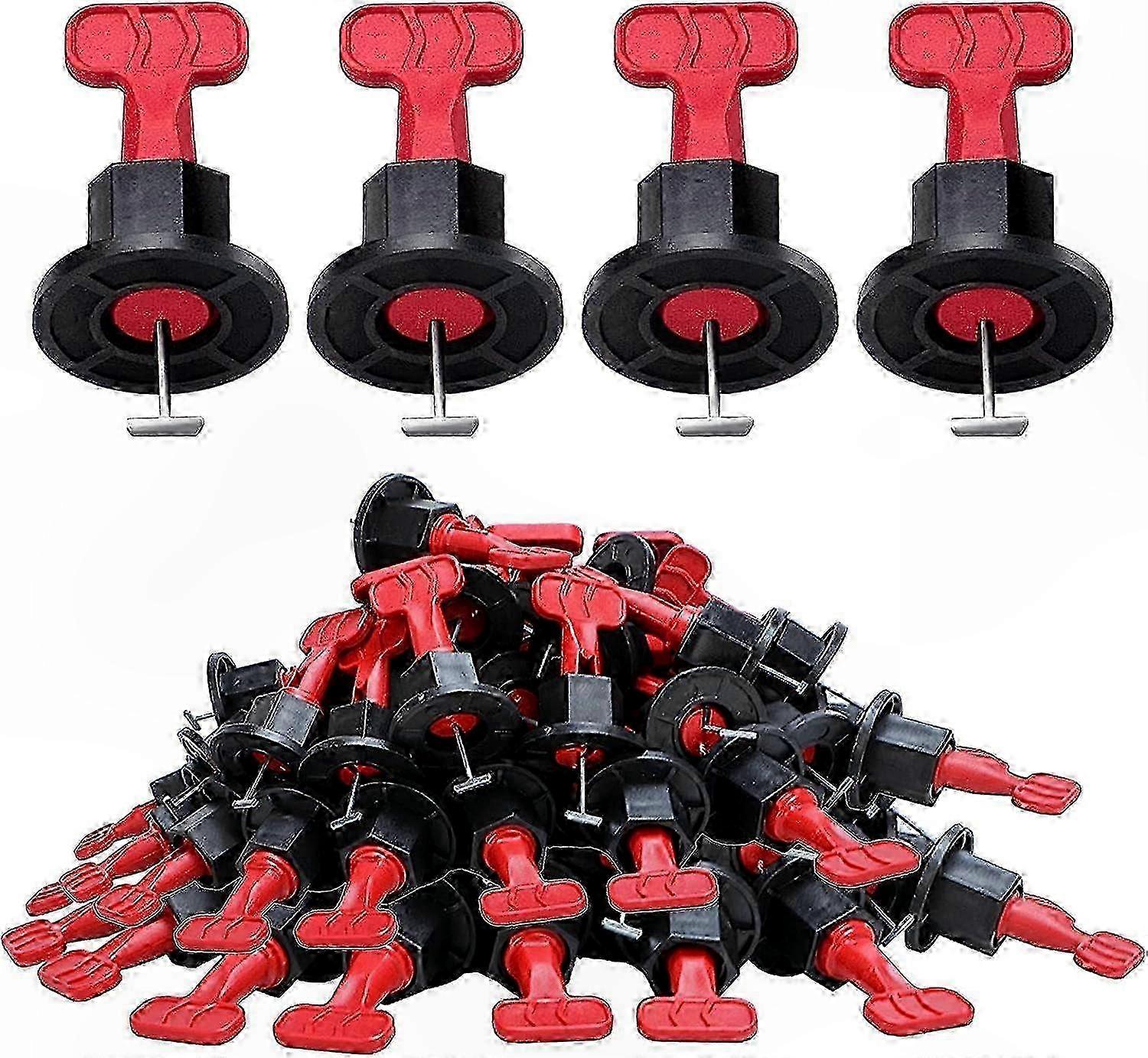 100-Pack Tile Leveling System with SPS and 2 Wrenches for Easy Tile Installation