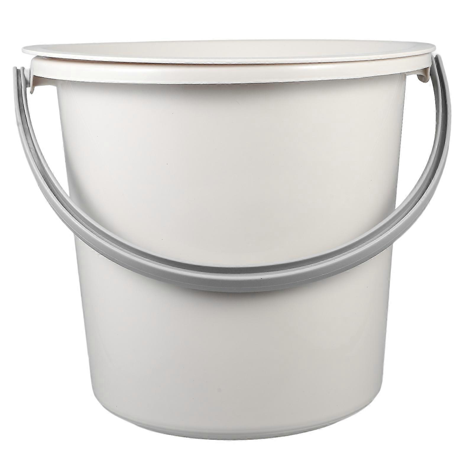 Water Storage Bucket Plastic Pail for Storage Use 1Set with Handle