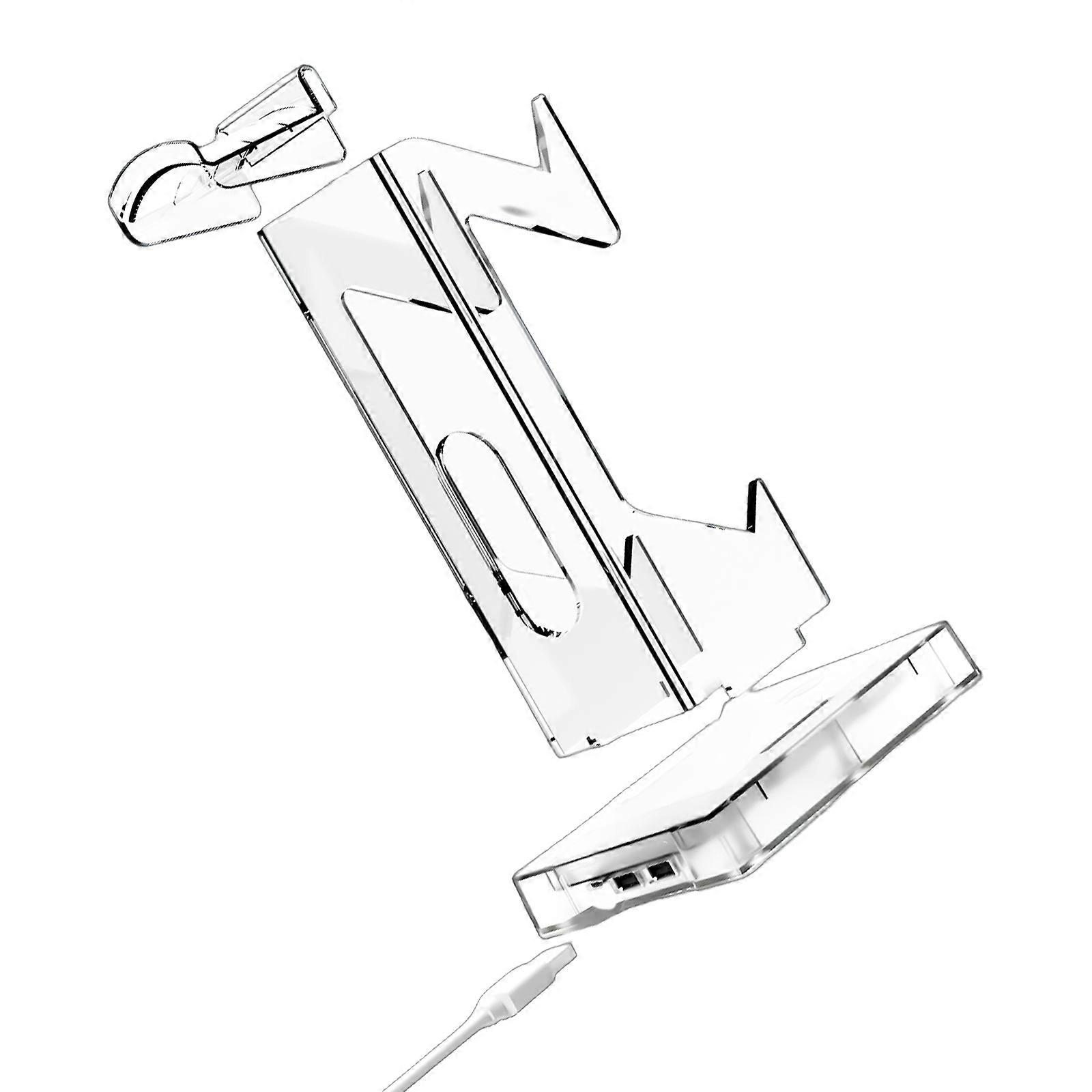 Controller Stand Gaming Accessories Controller Headset Holder Gamepad Stand Display Shelf with USB Charging Port Multicolor