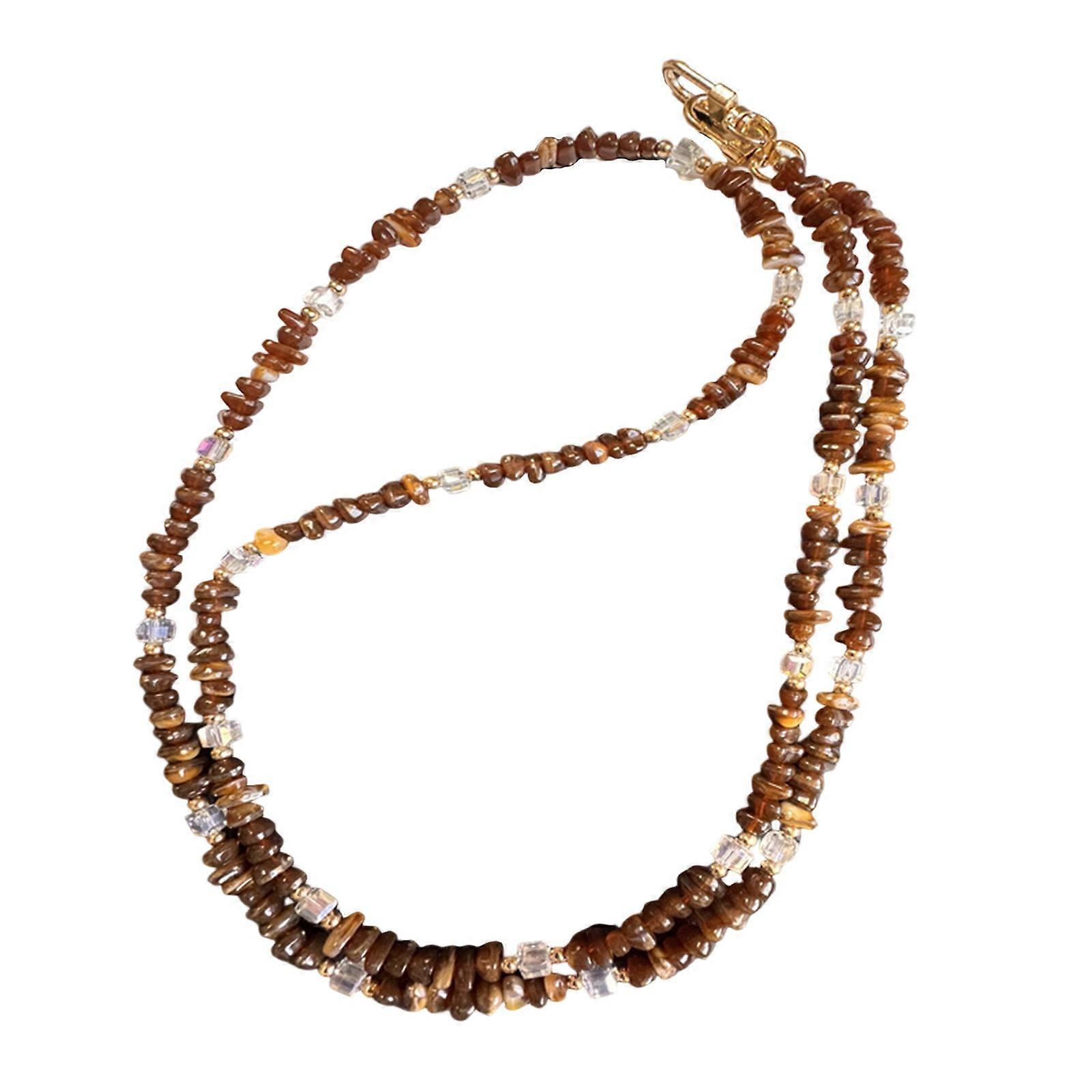 Multicolored Plastic Sequined Crossbody Phone Belt With Secure Hook For Everyday Use Multicolor