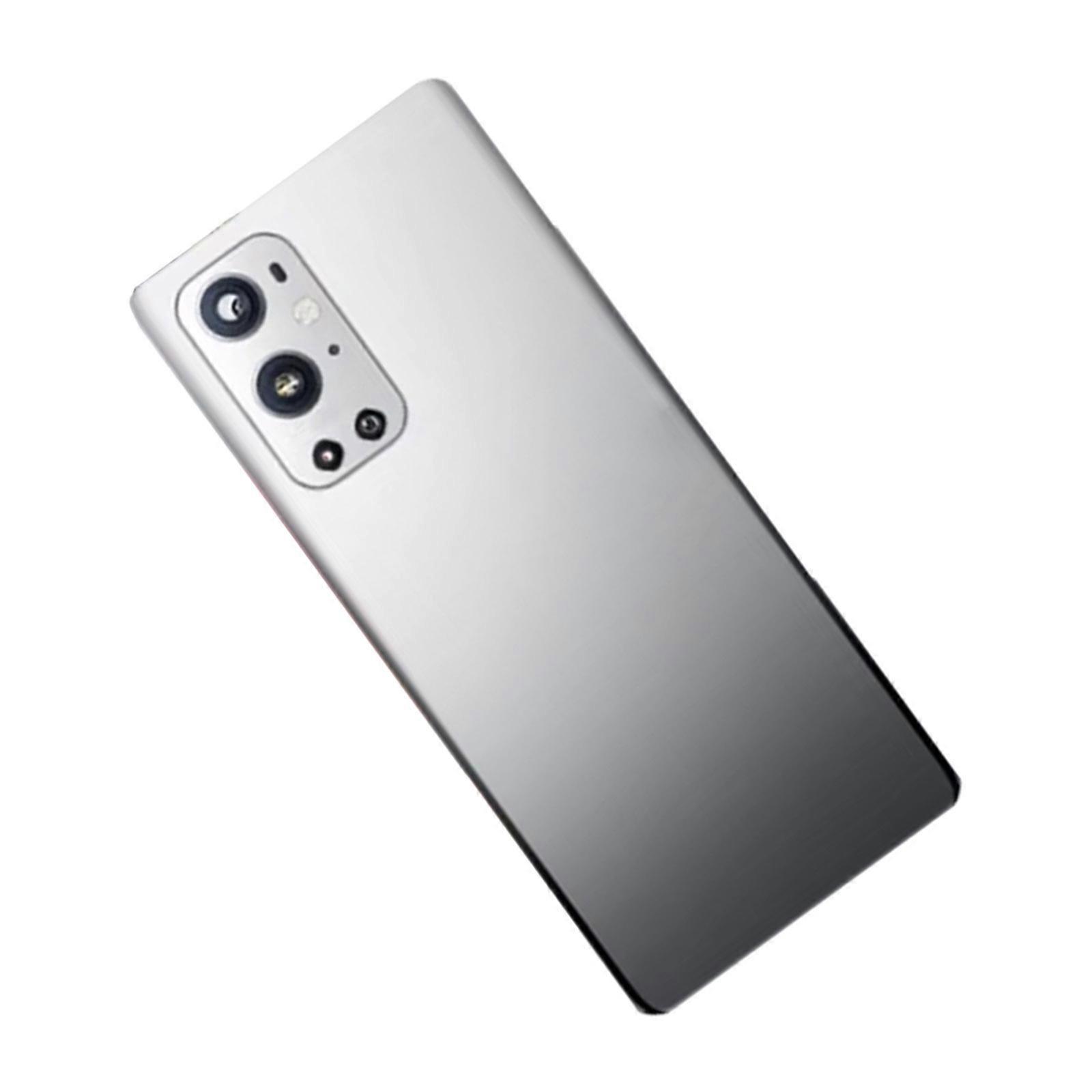 Phone Back Cover Replacement Shockproof Tempered Glass Multiple Color Choose Professional Installation for Smartphone  silver