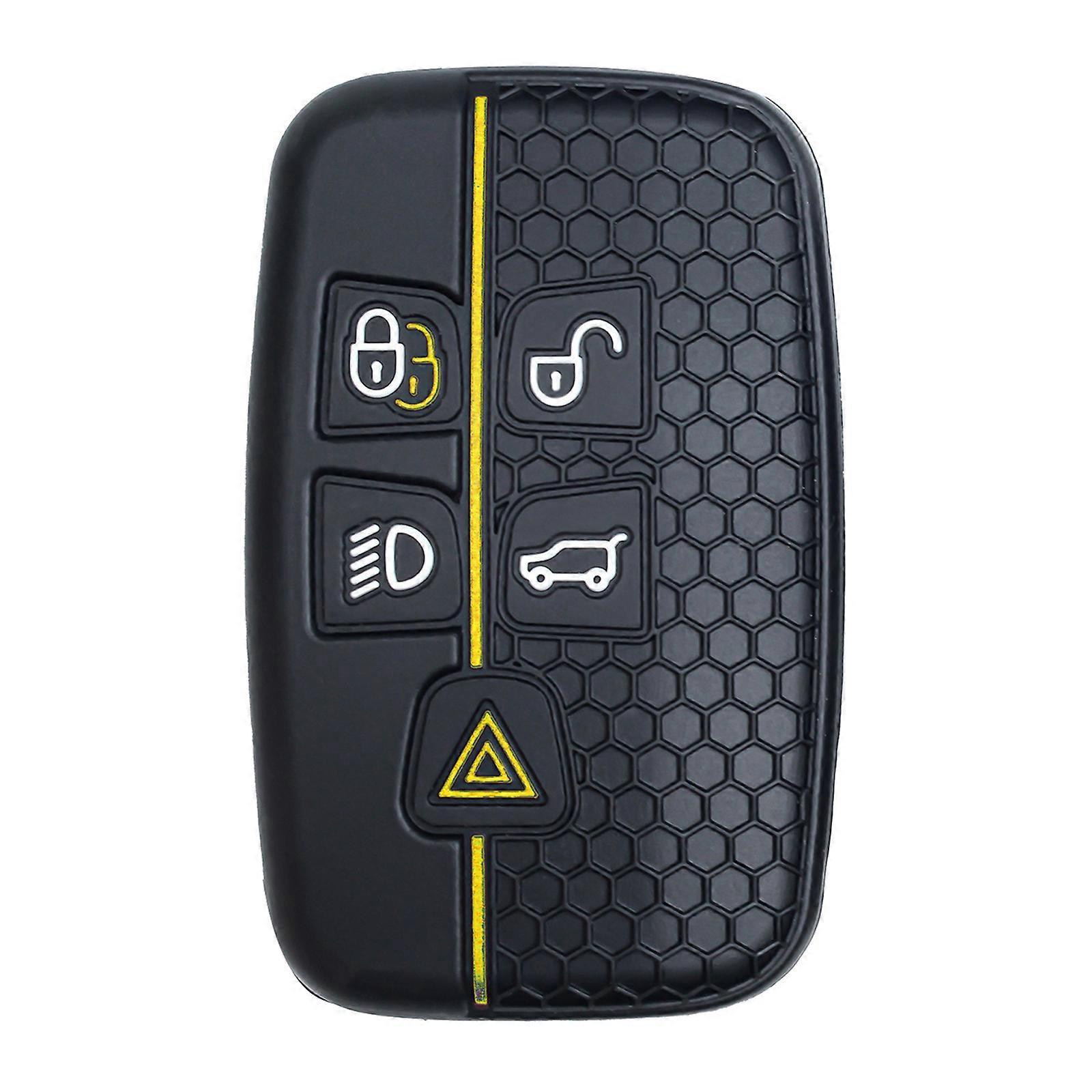 Scratchproof Protective Shell Honeycomb Texture Key Fob Case Cover Waterproof Remote Key Cover Silicone Case Multicolor