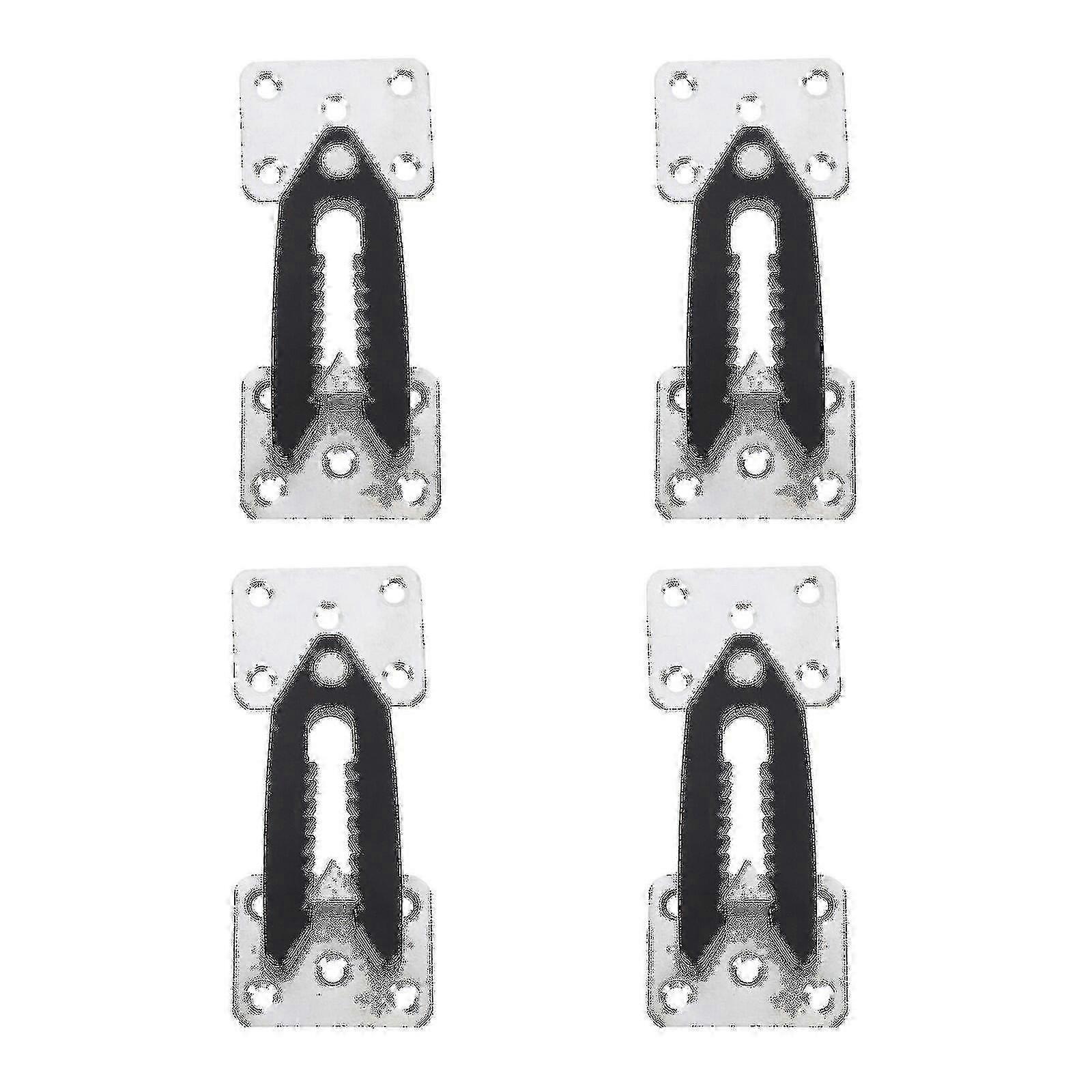 4 Pcs Retainer Holder Alligator Clamps Sofa Sofa Connection Bracket Sofa Connector Bracket Sectional Couch Clamps JU