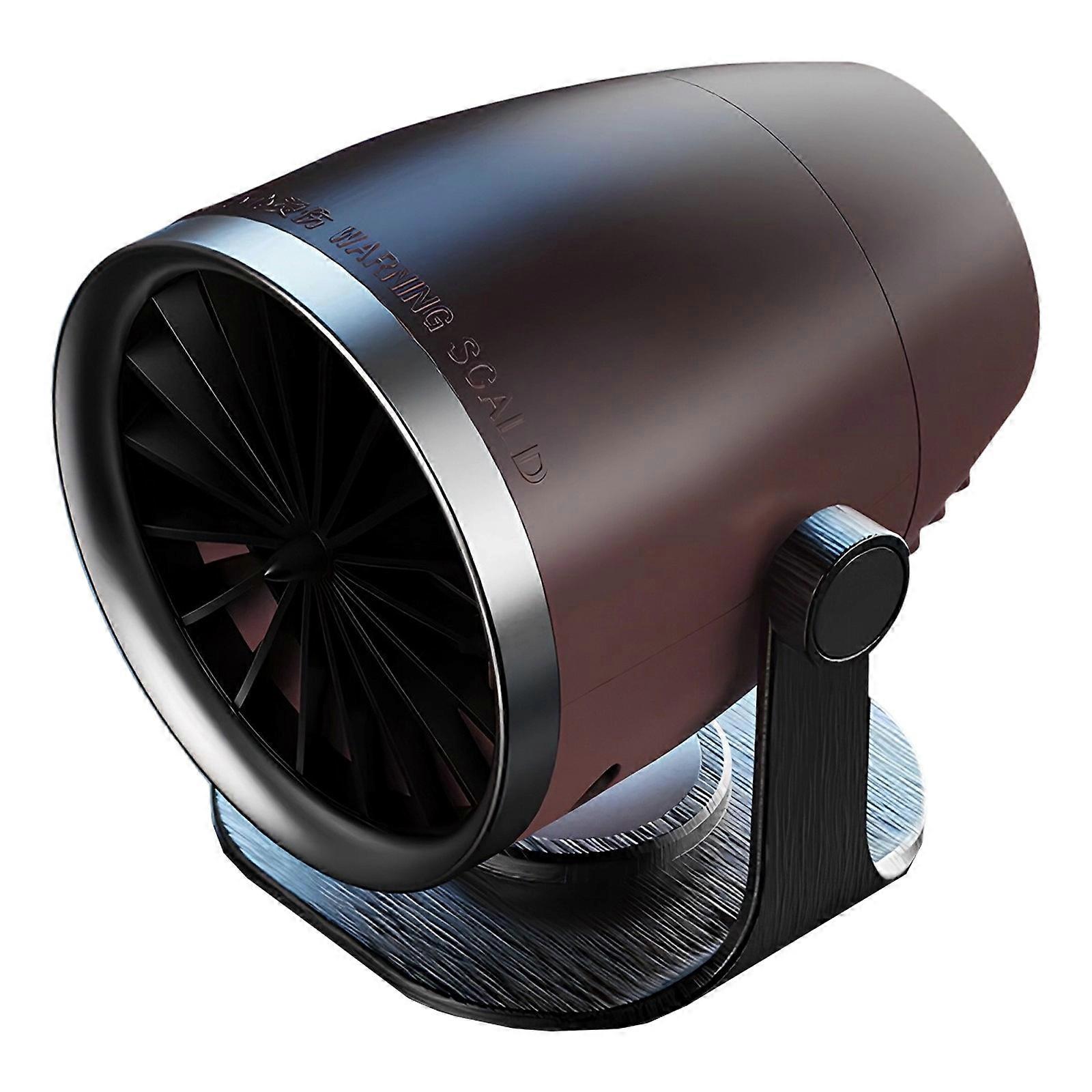 12V Fan Powerful Heating For Automobiles Dense Transportable Plan With Comprehensive Turn And Security Security Multicolor