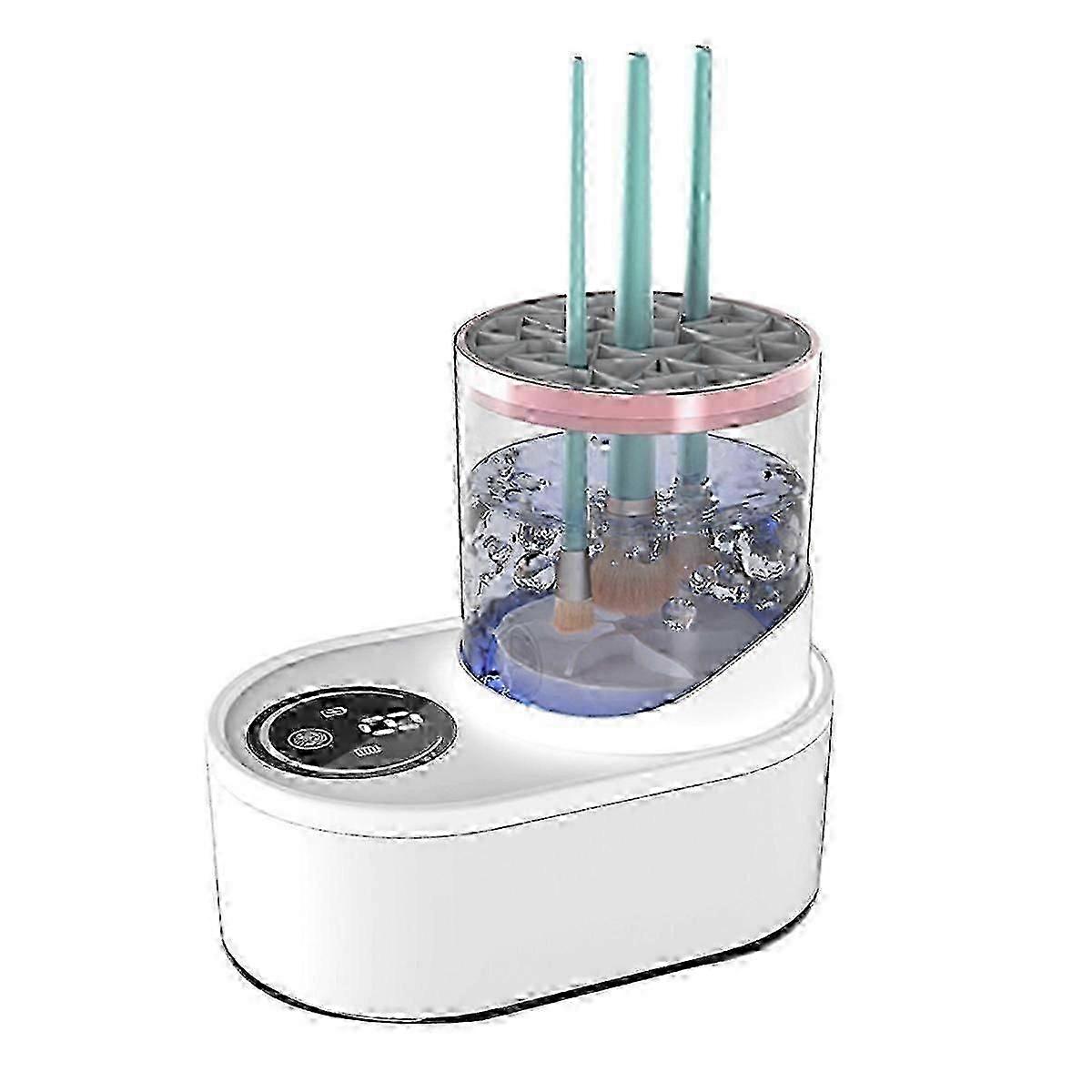 Makeup brush cleaning machine for cosmetic tools with fast and efficient performance