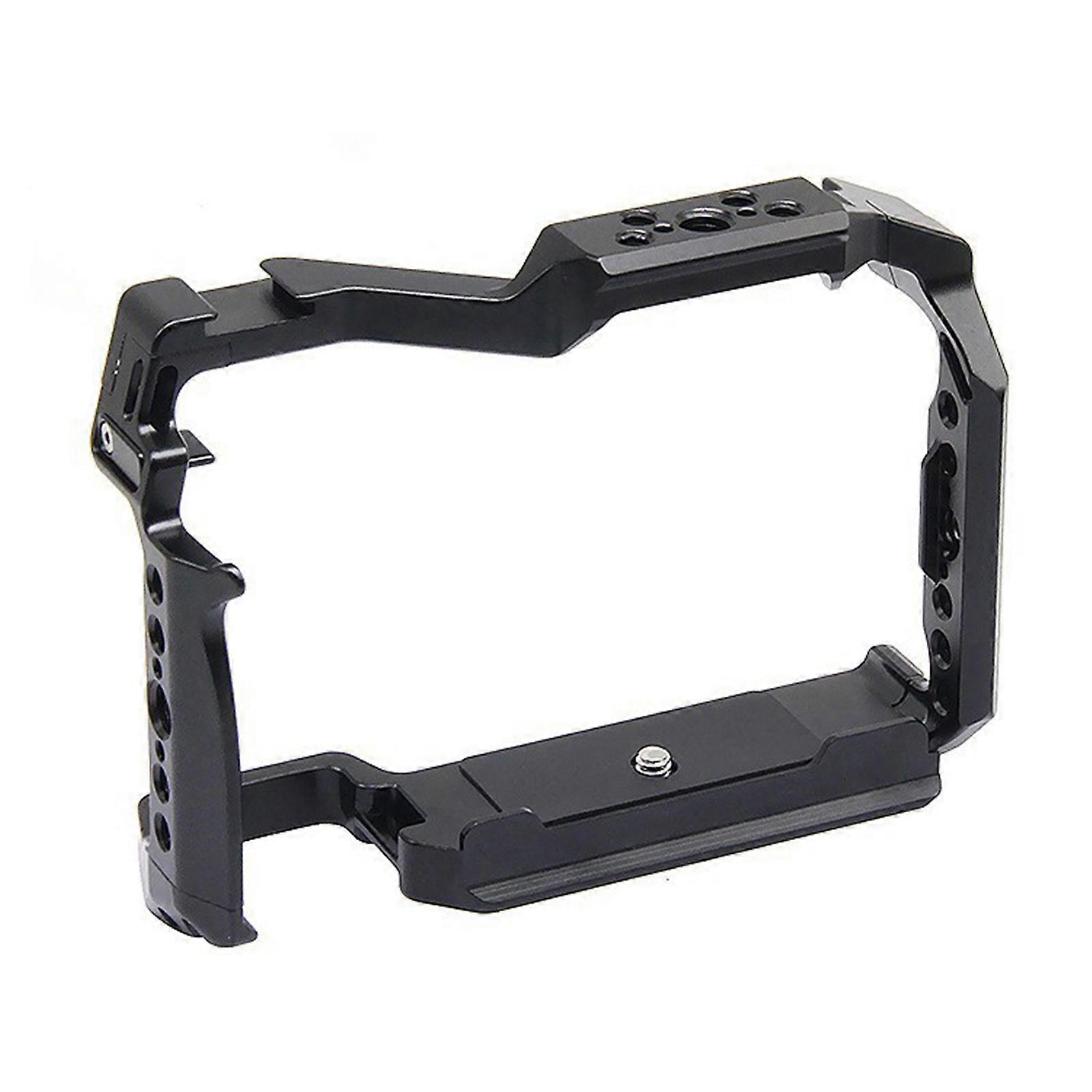 Solid Camera Cage with Aluminum Build, Vlogging Rig Stabilizer Perfect for II IIX Cameras, Suitable for All Users Multicolor