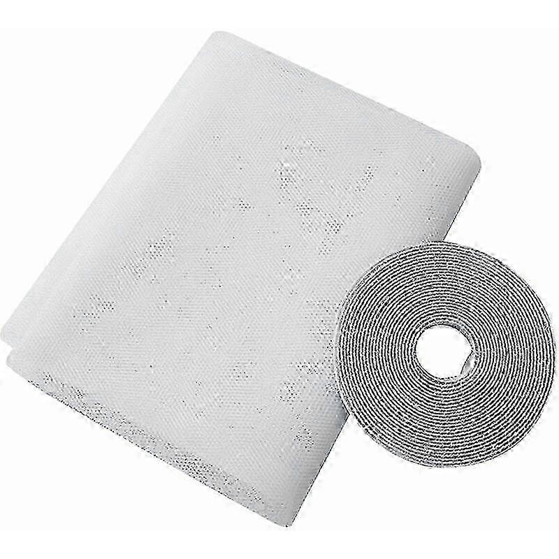 DIY self-adhesive mosquito net to prevent mosquitoes from entering