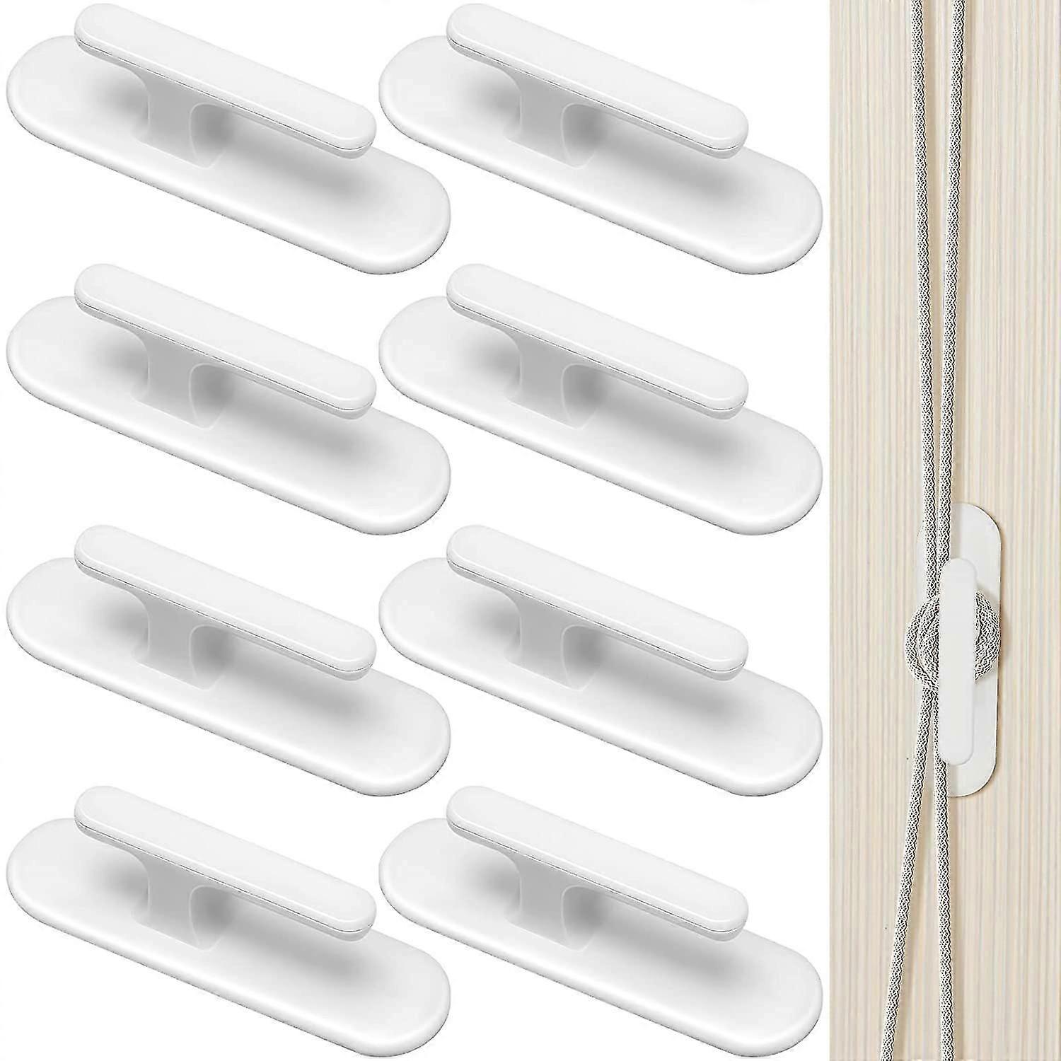 8szt Blind Cord Twister, Safety Blind Cord Hooks, Adhesive Blind Cord Holder, Window Blind String Holder