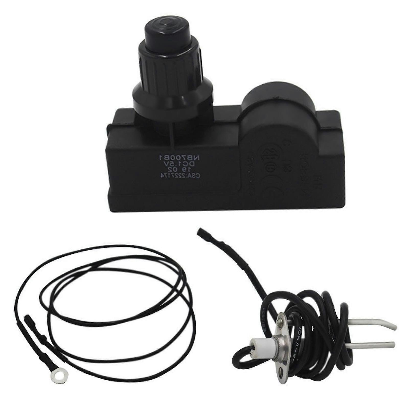 BBQ Igniter Replacement Grills Ignition Set Electrode Ignition Component Grills Repair Set Igniter Set Grills Accessory Multicolor
