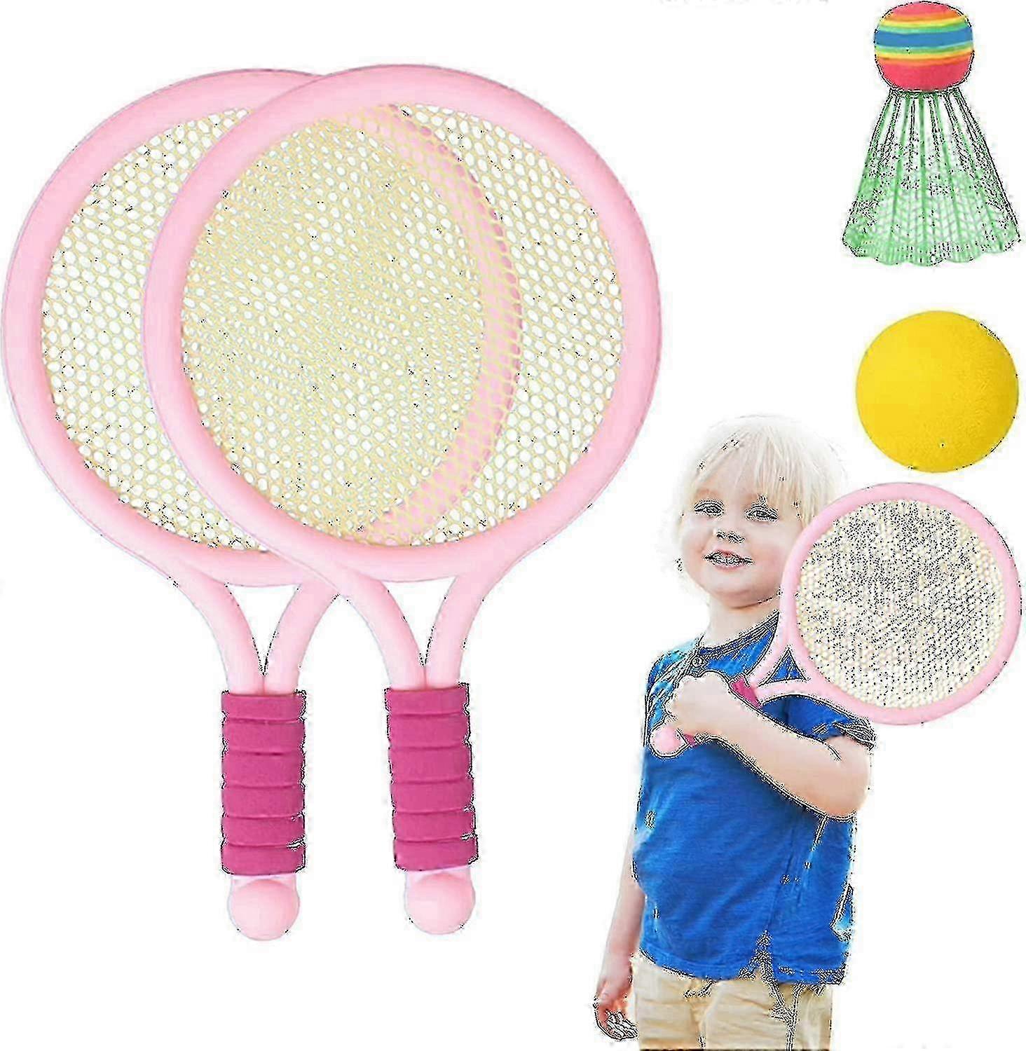 Tennis Racket Set For Kids Including 2 Rackets And 2 Balls