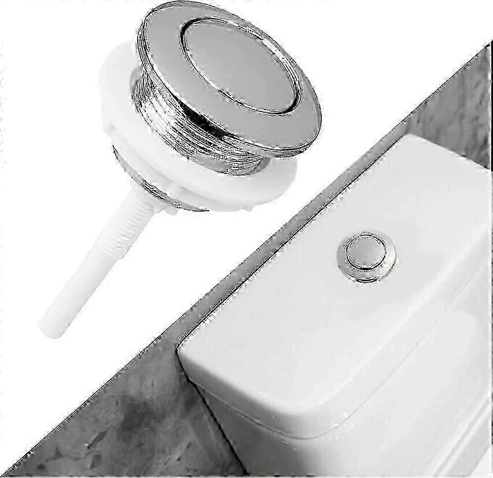 Flush Button, 38mm Push Button For Bathroom And Wc Water Saving Device - Suitable For Toilet Cistern-xinhan f54