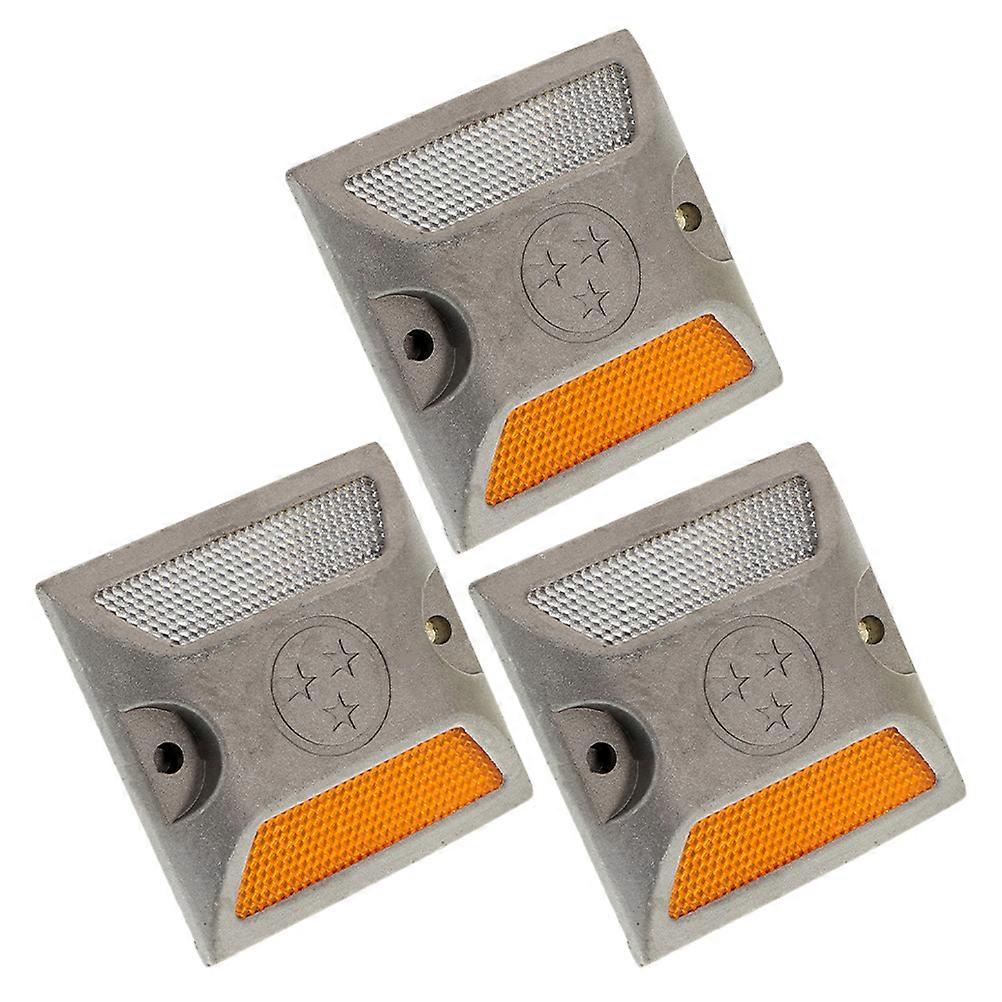 Road Marker Aluminum Driveway Marker for Sidewalks Includes 3Pcs