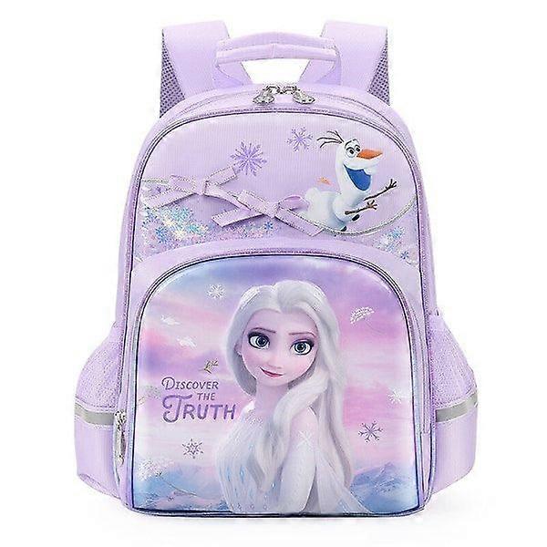 Disney Kids Backpack Frozen Princess Elsa Elsa Purple