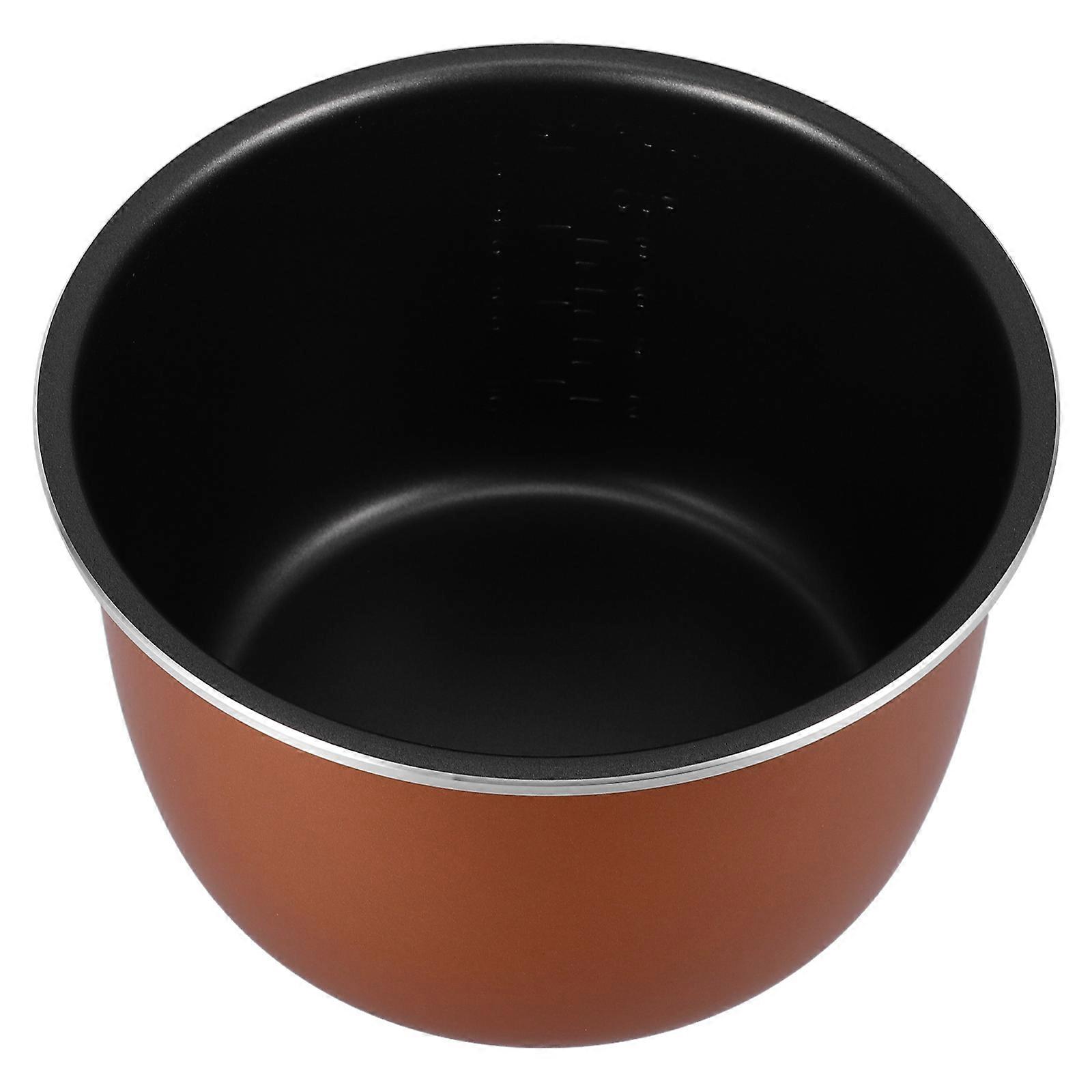 Household Rice Cooker Insert Multi Cooker Replacement Inner Pot Non Stick Coating Suitable for Students 4L 1Pack
