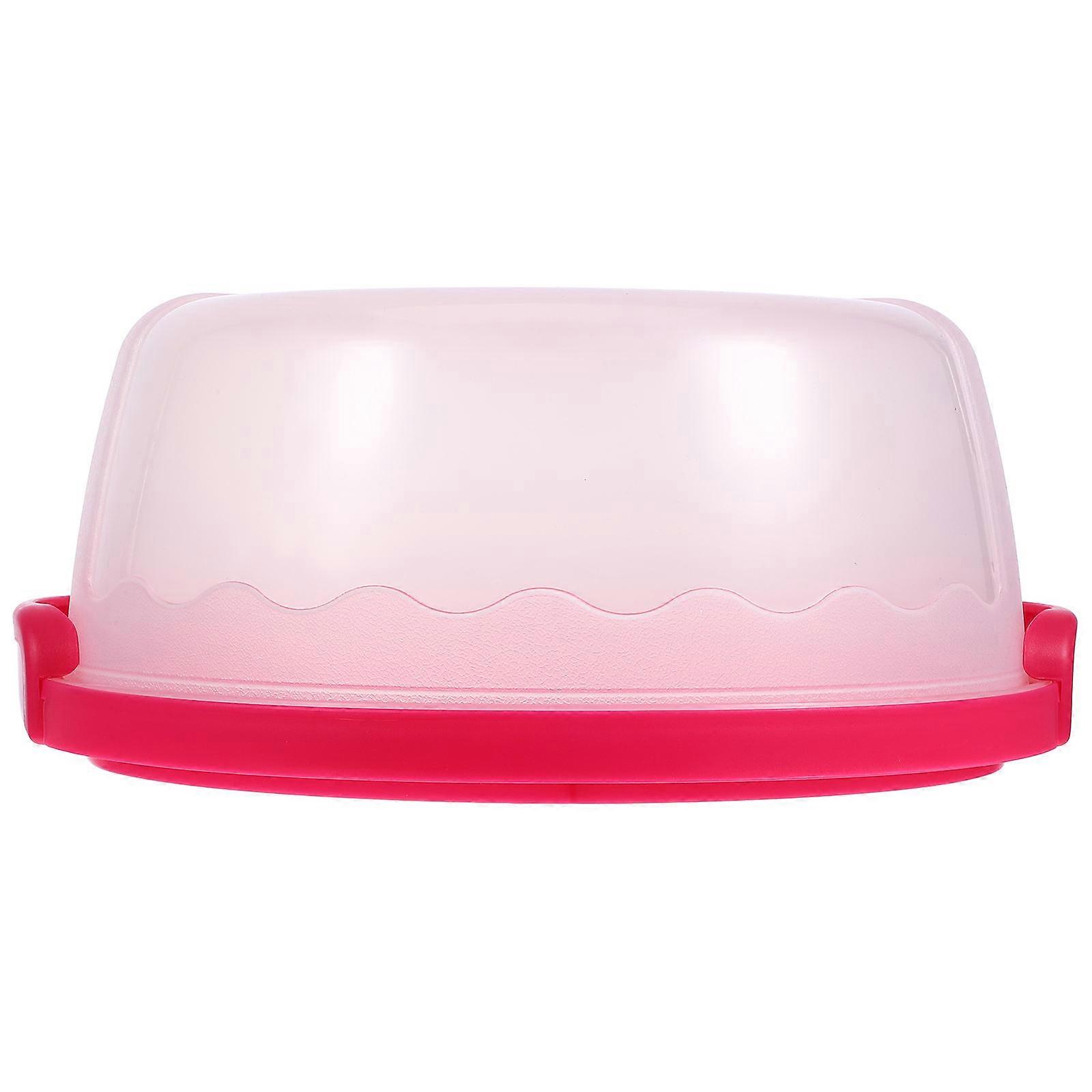Cake Carrier Cake Storage Container for Storage Handheld with Lid PP
