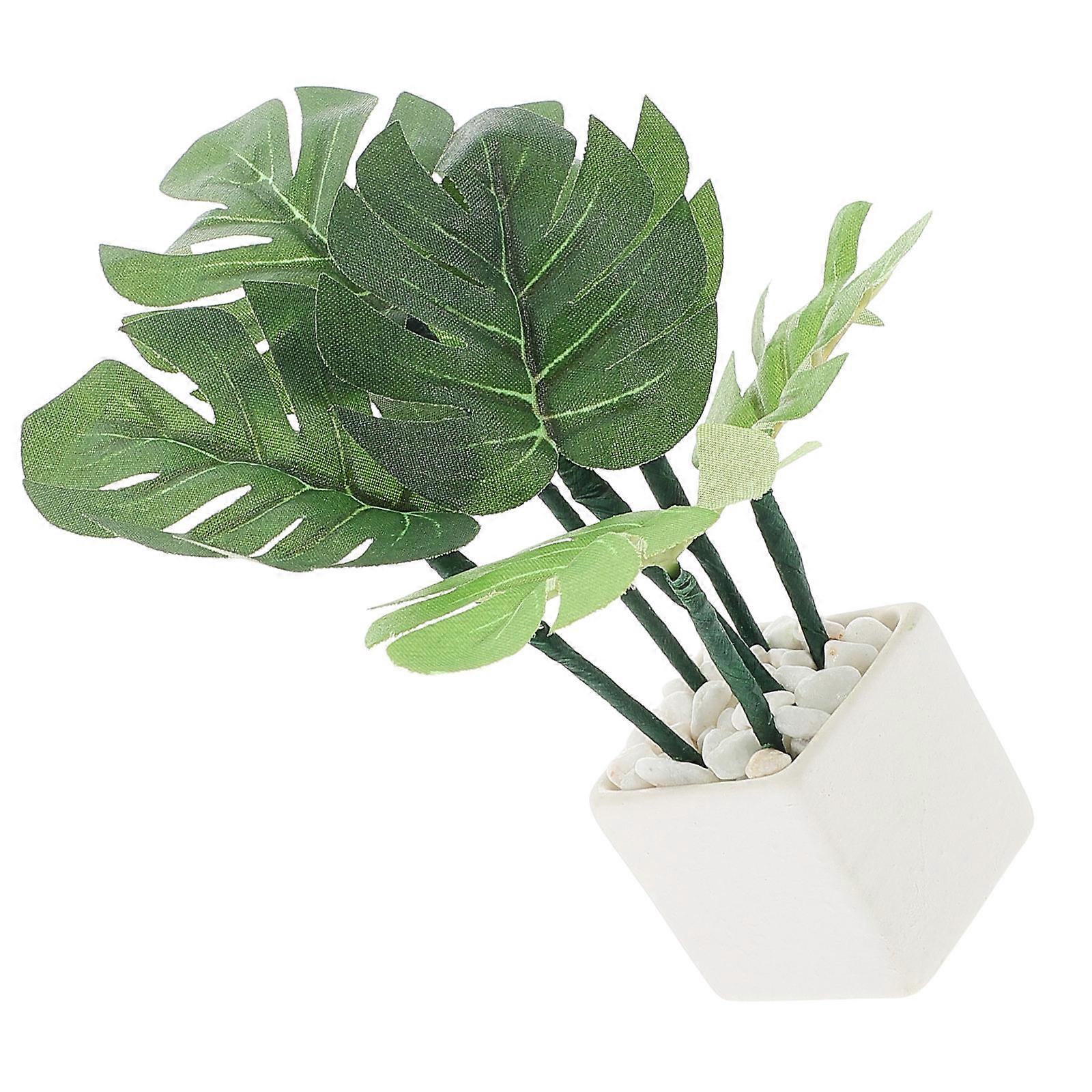 Dollhouse Miniature Plants for Display with Assorted Color