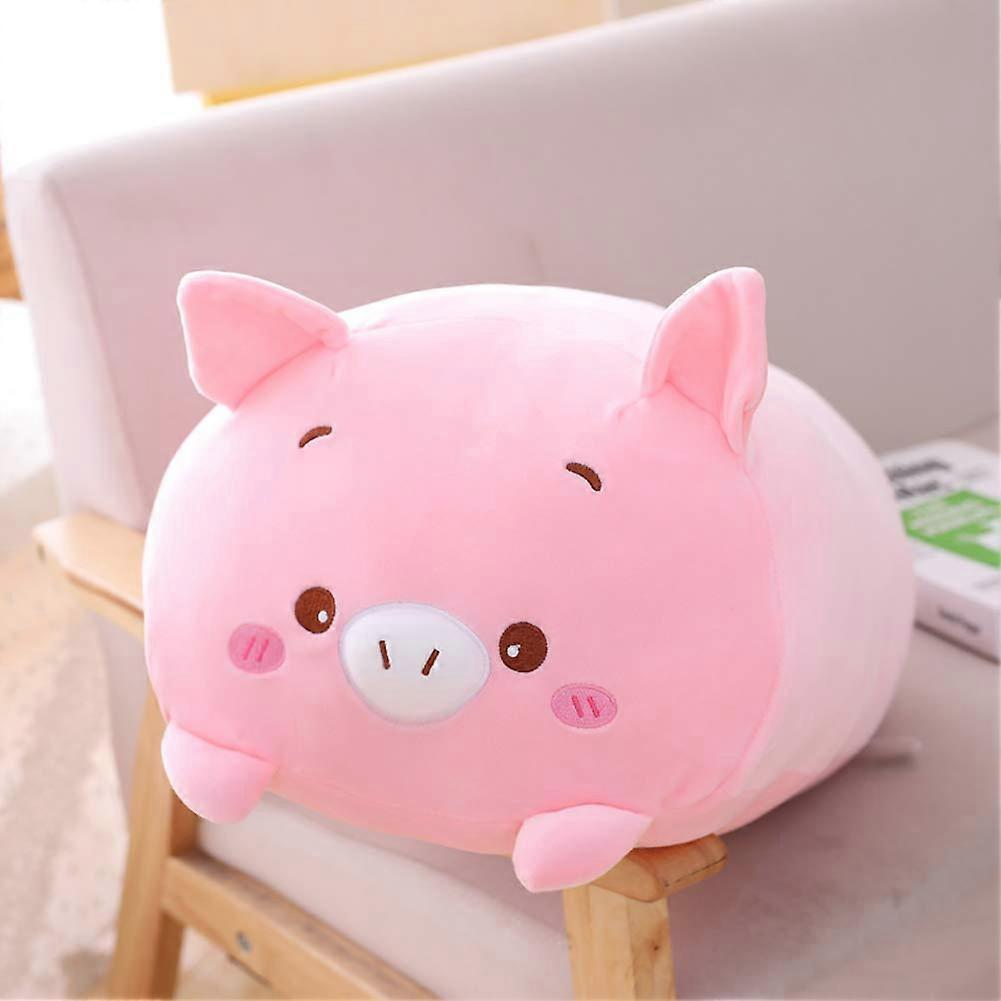Pig Plush Pillow Stuffed Animal, Super Soft Pig Body Cushion for Sleeping, 23.6' Medium