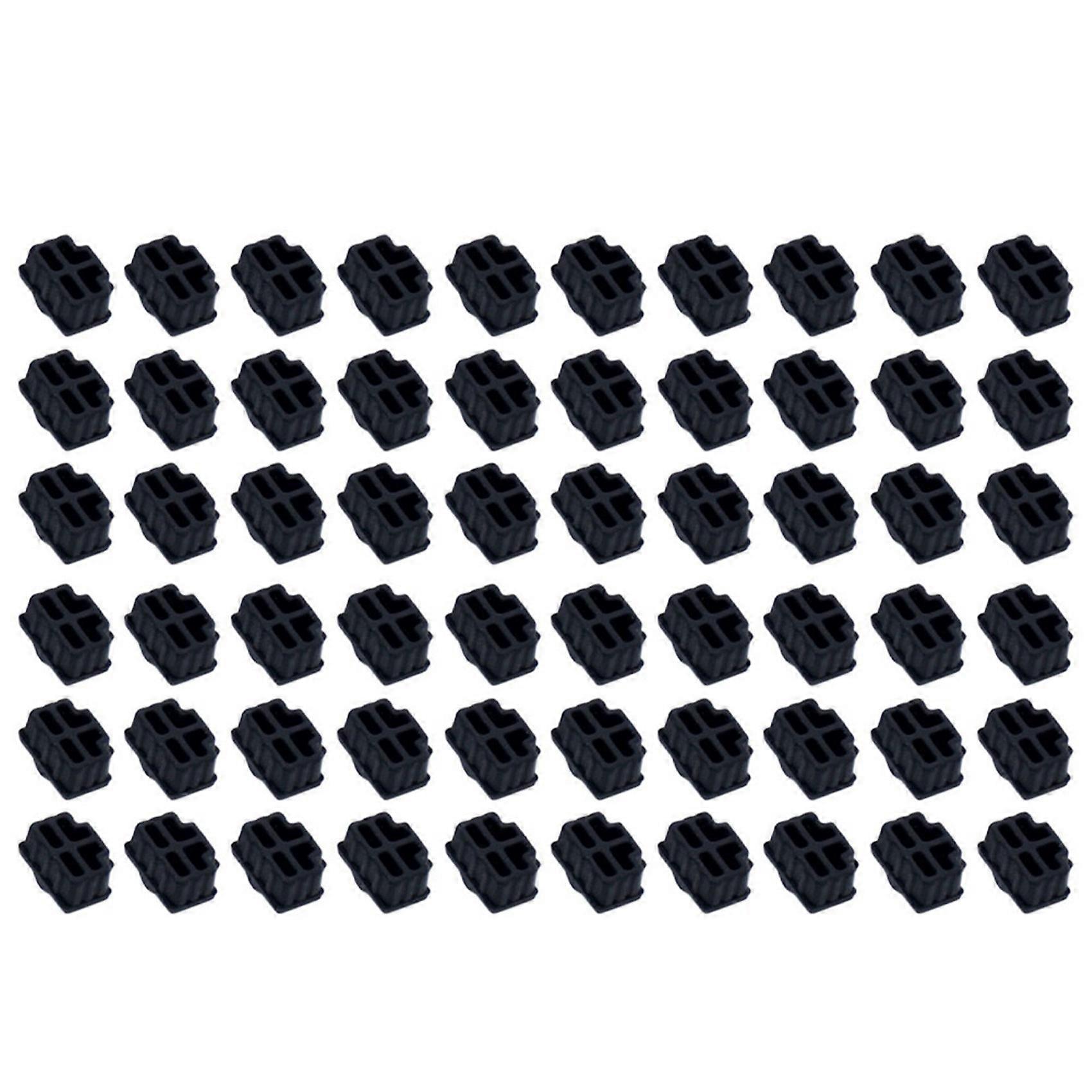 2X Rj45 Silicone Dust Plug Dust Cover Dust Cap Router Switch Network Cable Interface Computer Network Cable Dust Cap