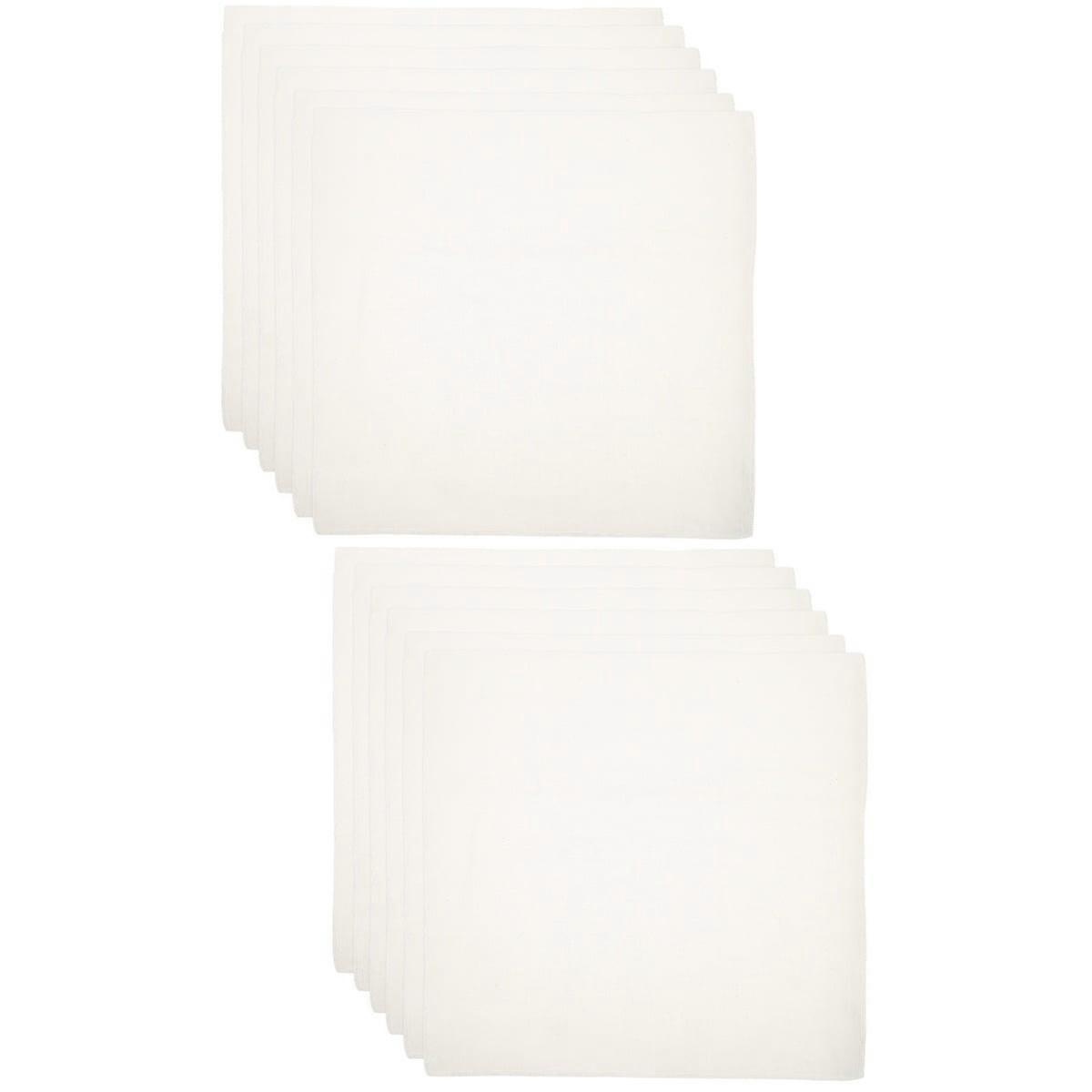 High Density Tofu Cloth Making Tools Soy Milk Strainer Reusable Food Soybean Filtration 12 Pcs