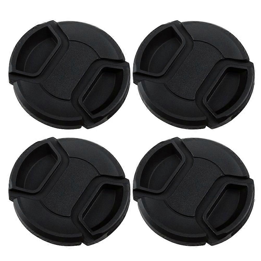 4 Pcs Lens Rear Cap Cover Protector Dustproof Camera Protectors Snap Button SLR