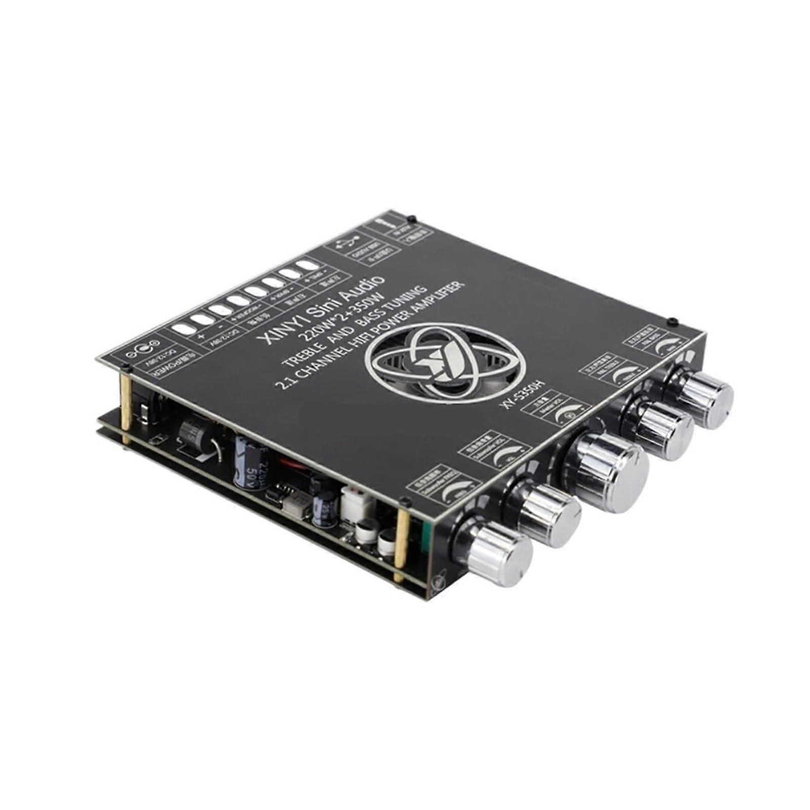 2.1 Channel Bluetooth 5.1 Audio Amplifier Board 220W x2 Stereo 350W Subwoofer TPA3251D2 Module