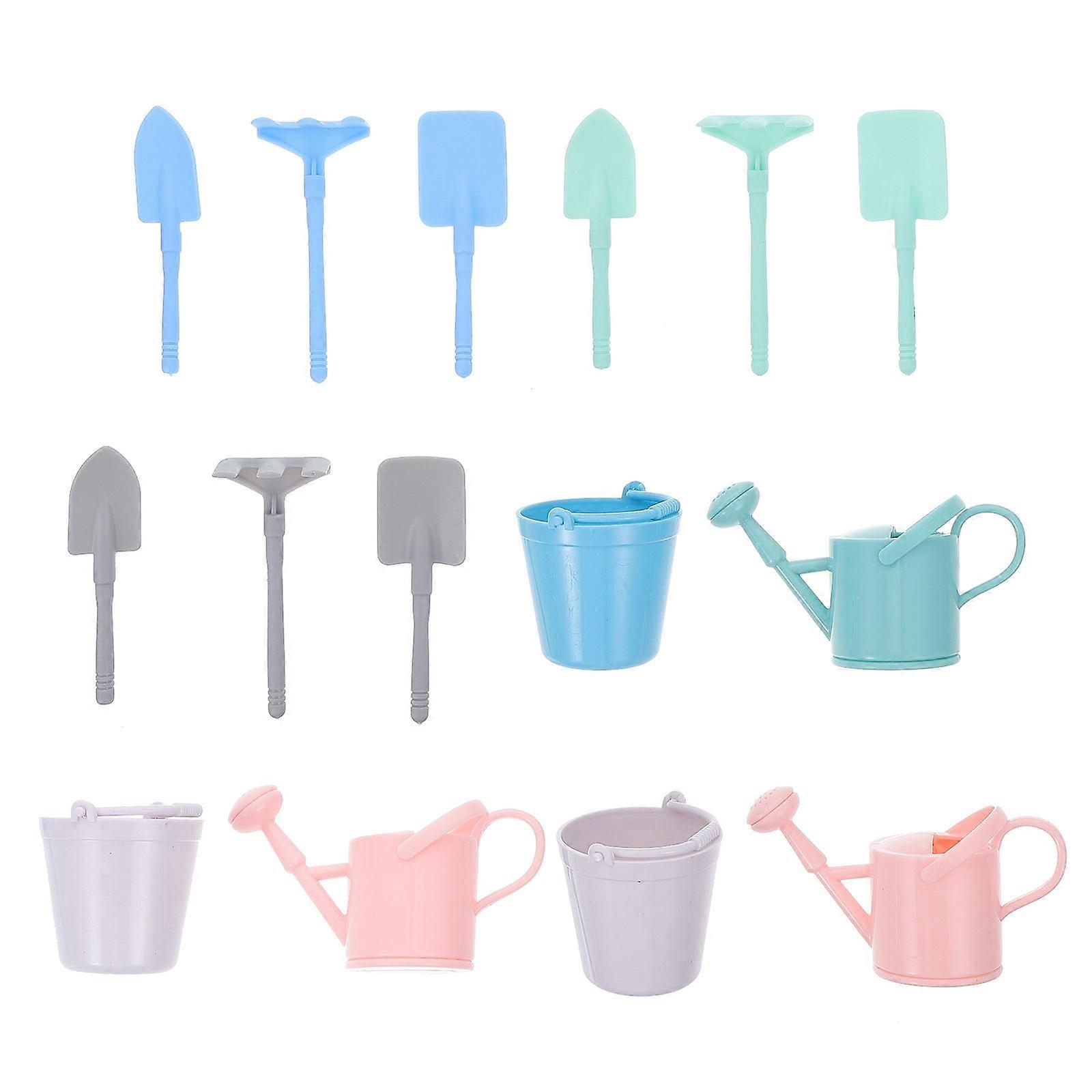 Mini Garden Tools Kit Mini Hand Planting Tools with Watering Can 6Sets