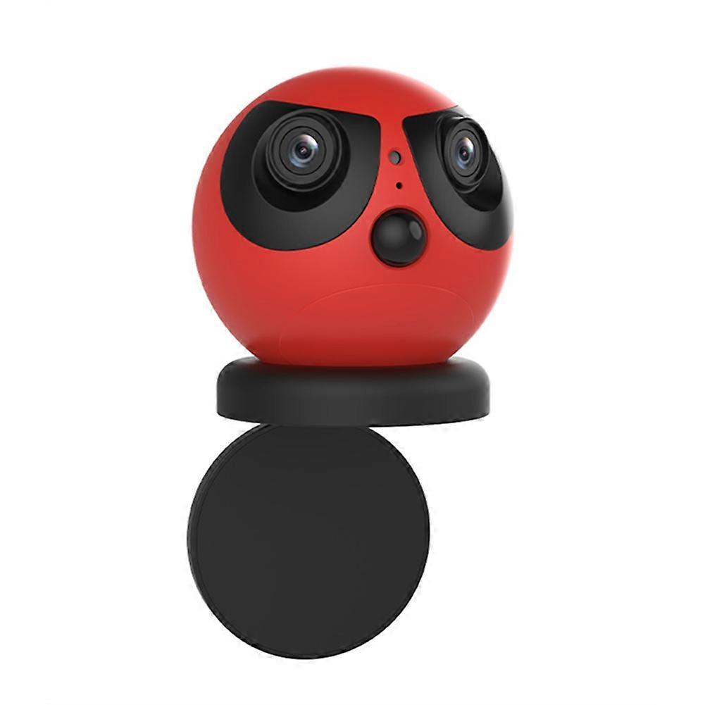 M8 WiFi Baby Monitor Camera Indoor Wide-Angle Binocular Camera, 4MP HD Camera Phone APP Remote View Monitor Camera