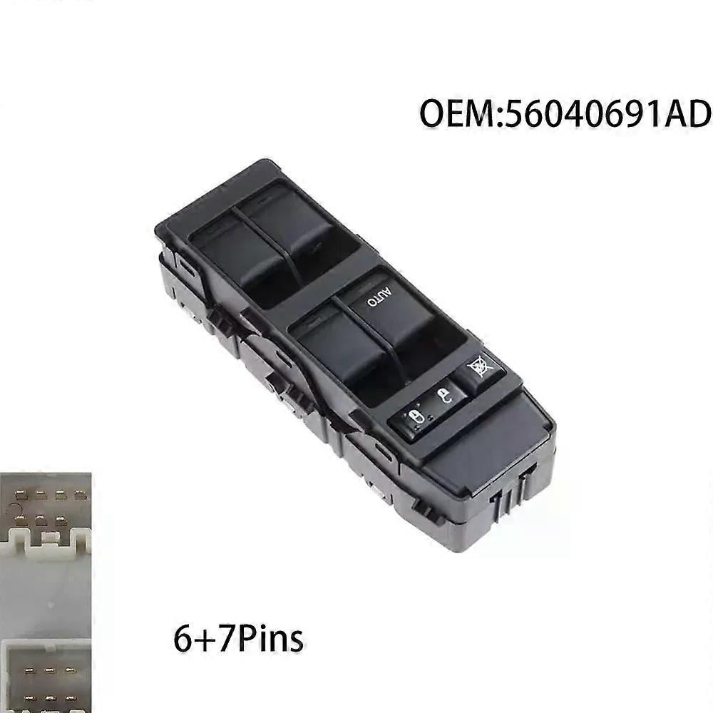 Car accessories 56040691AD Auto Window Switch Replacement for Dodge Caliber for Jeep for Compass Patriot 2007~2010 04602780AA