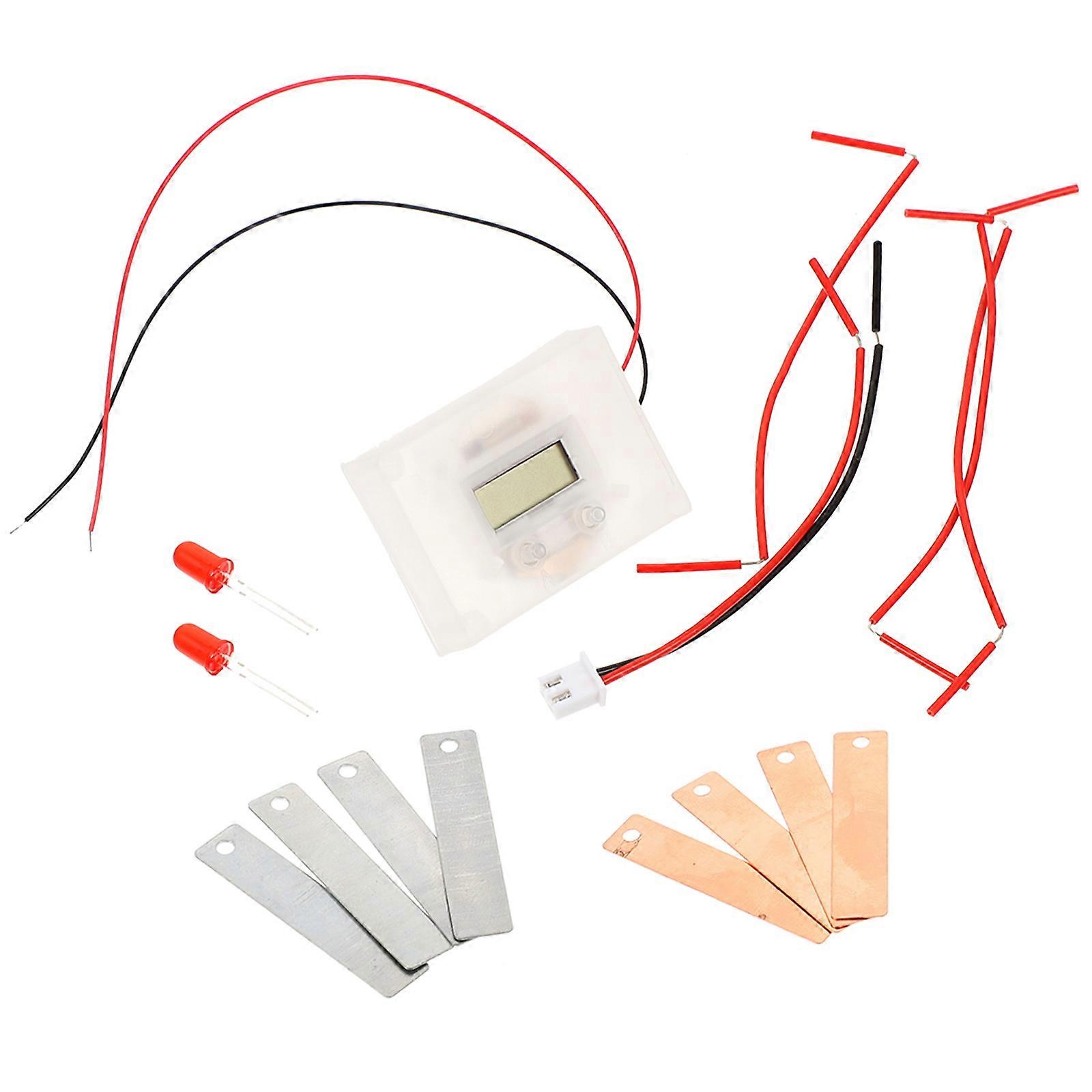 Fruit Battery Educational Science Kit for DIY 1Set Student Experiment