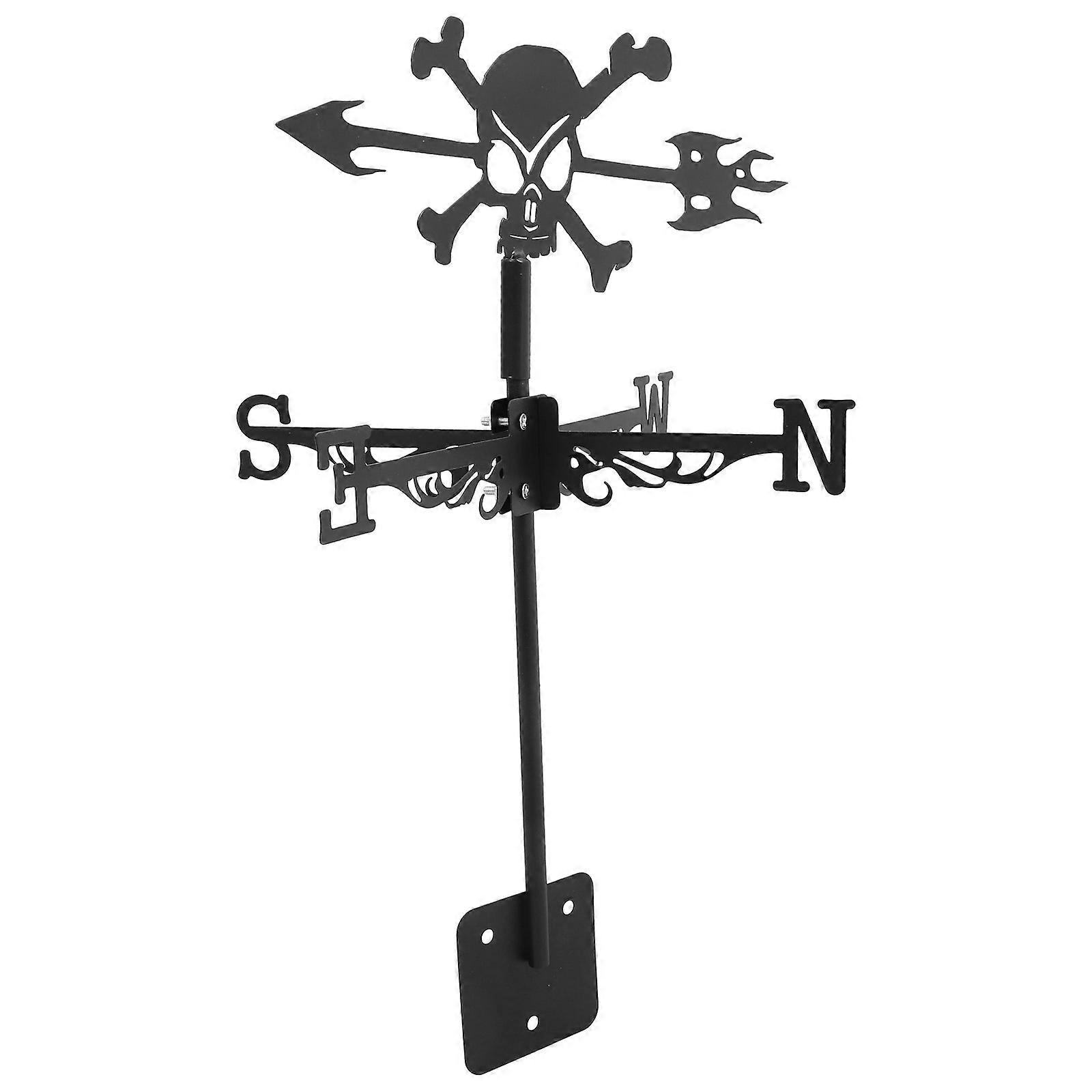 Decorative Head Weather Vane Wind Vane for Yard Use