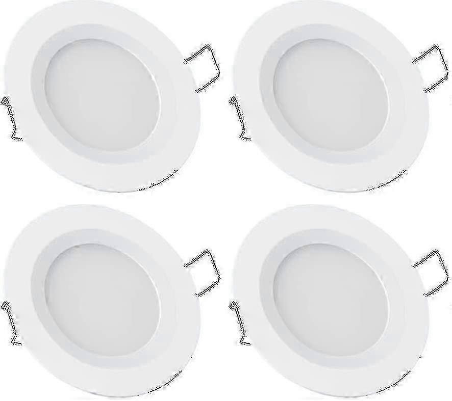 Dimmable Ceiling Lights for Marine Interior, 12V 4x Aluminum LED Downlights