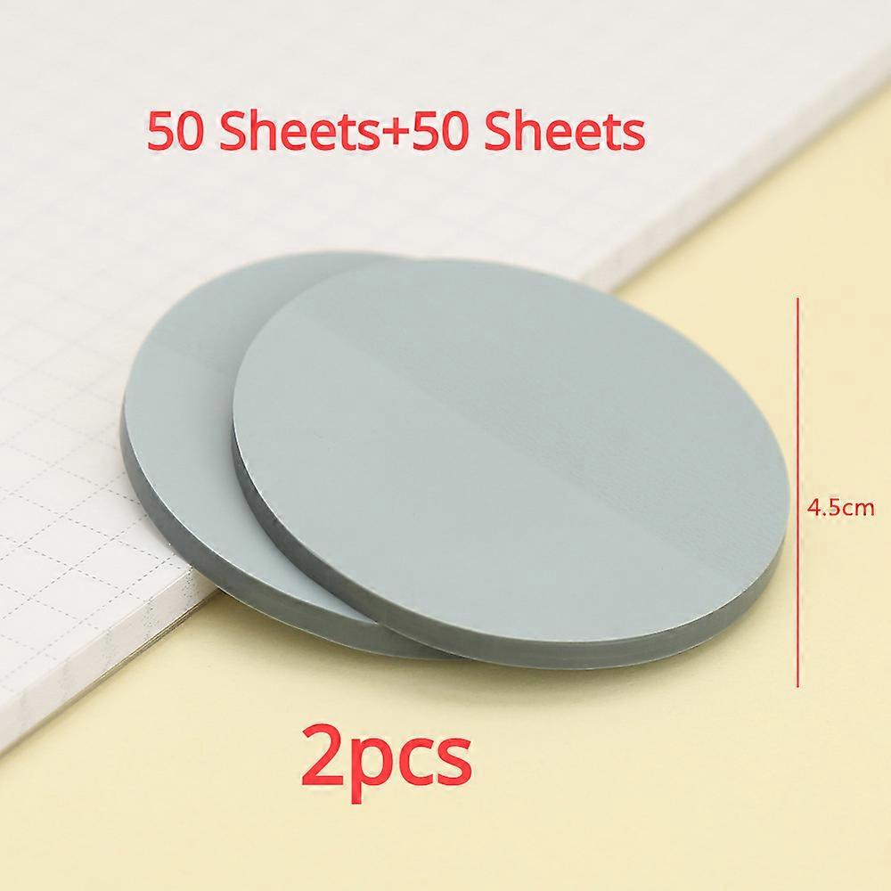 2pcs/100Sheets Transparent Posted Sticky Note Pads Notepads PET To Do List Sticky Notes Memo Pad for Student Office Stationery