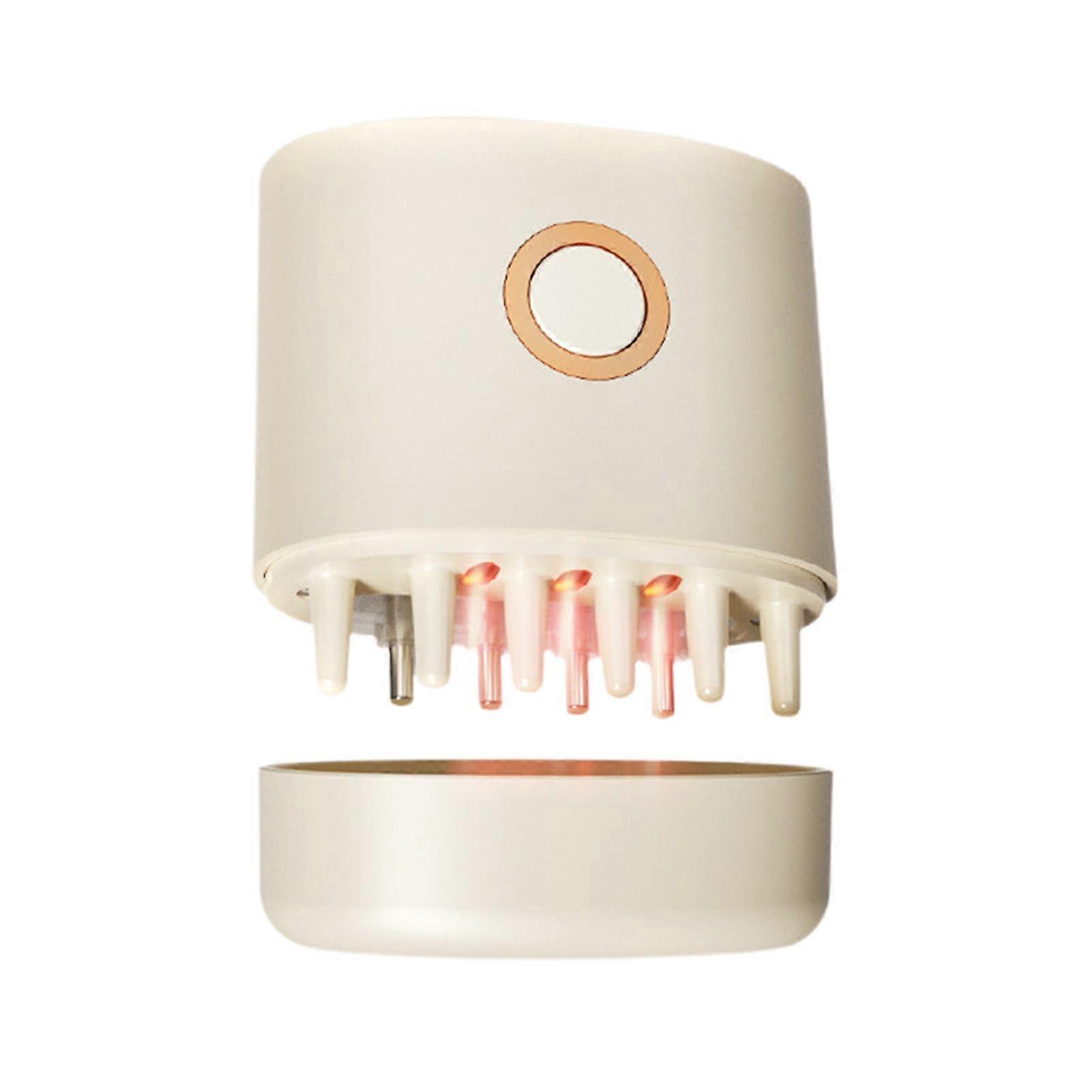 Hair Growth Oil Applicator Brush with Scalp Massager, Waterproof Rechargeable 5ml Refillable Tank