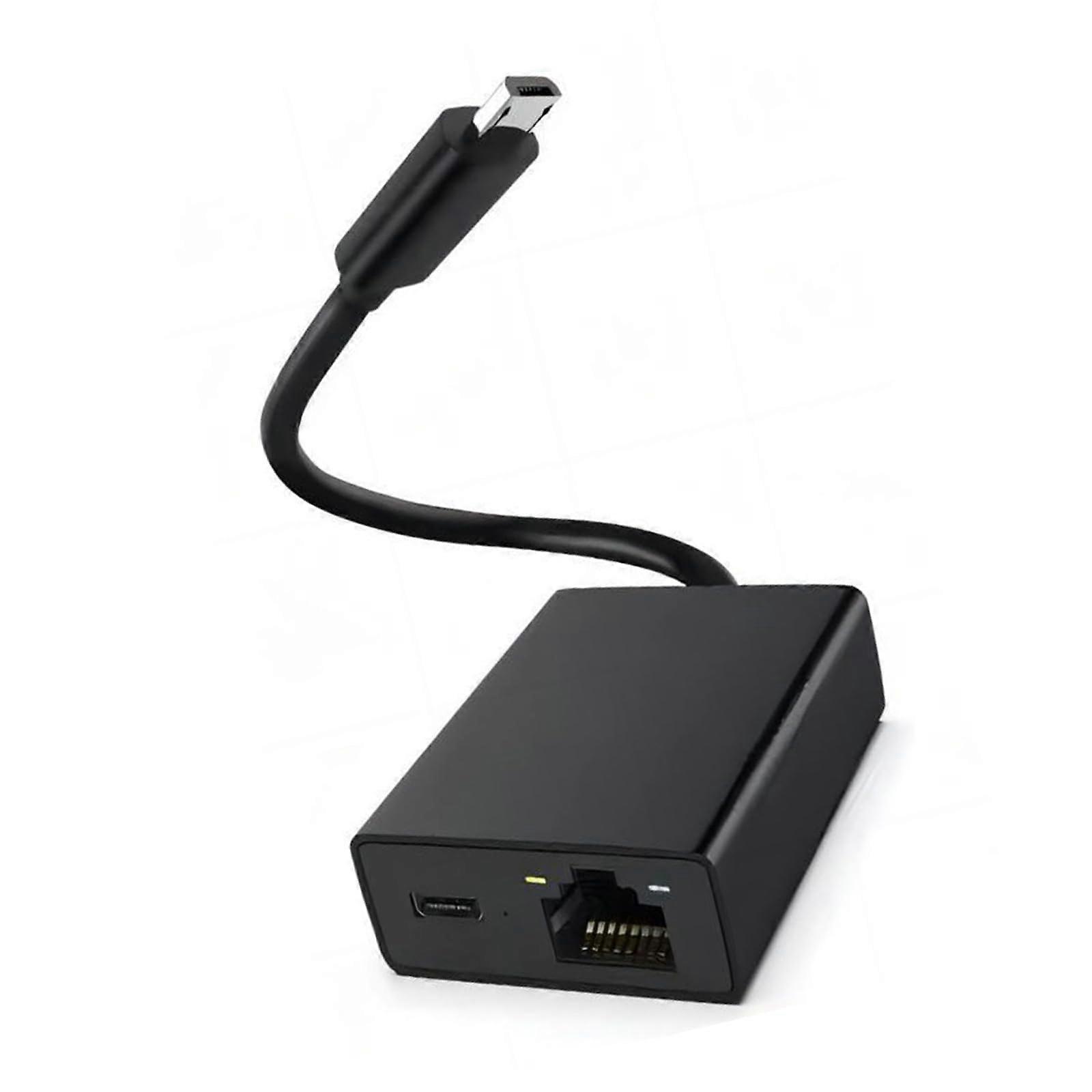 USB C Ethernet Adapter Speed Wired Internet Plug and Play for Laptop and Smartphone