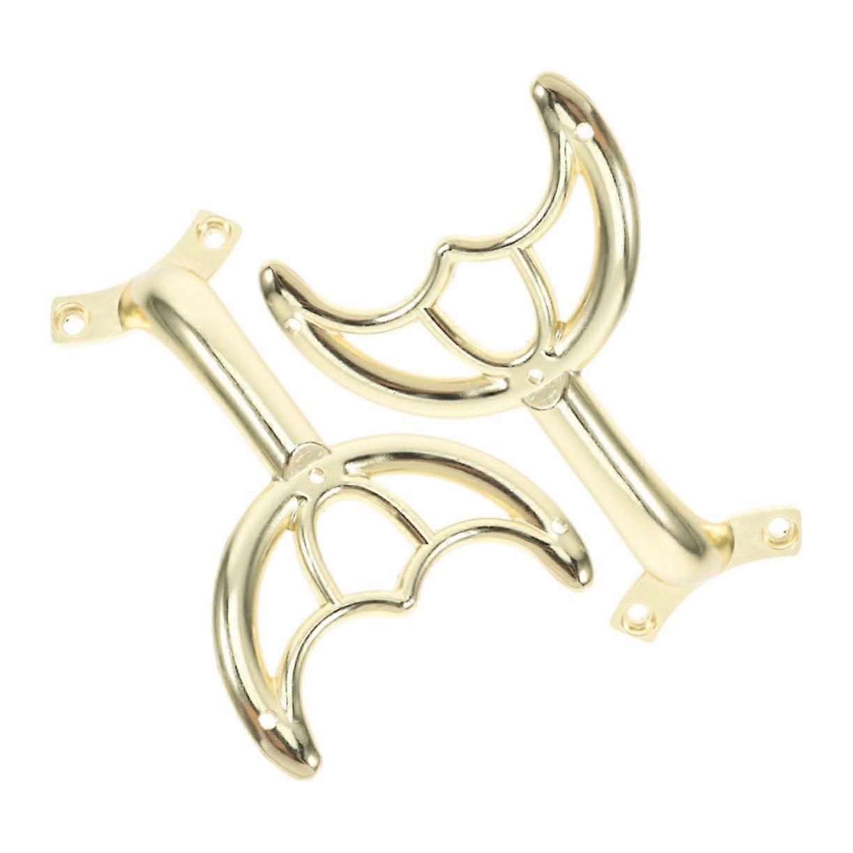 2pcs Zinc Alloy Ceiling Fan Blade Arms for Secure Mounting and Replacement Brackets