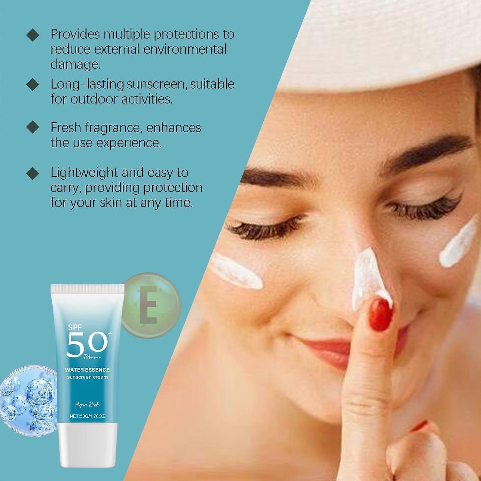 Tinted Sunscreen SPF 50+ PA++++ for Face, WaterResistant Sweatproof Lightweight Under Makeup