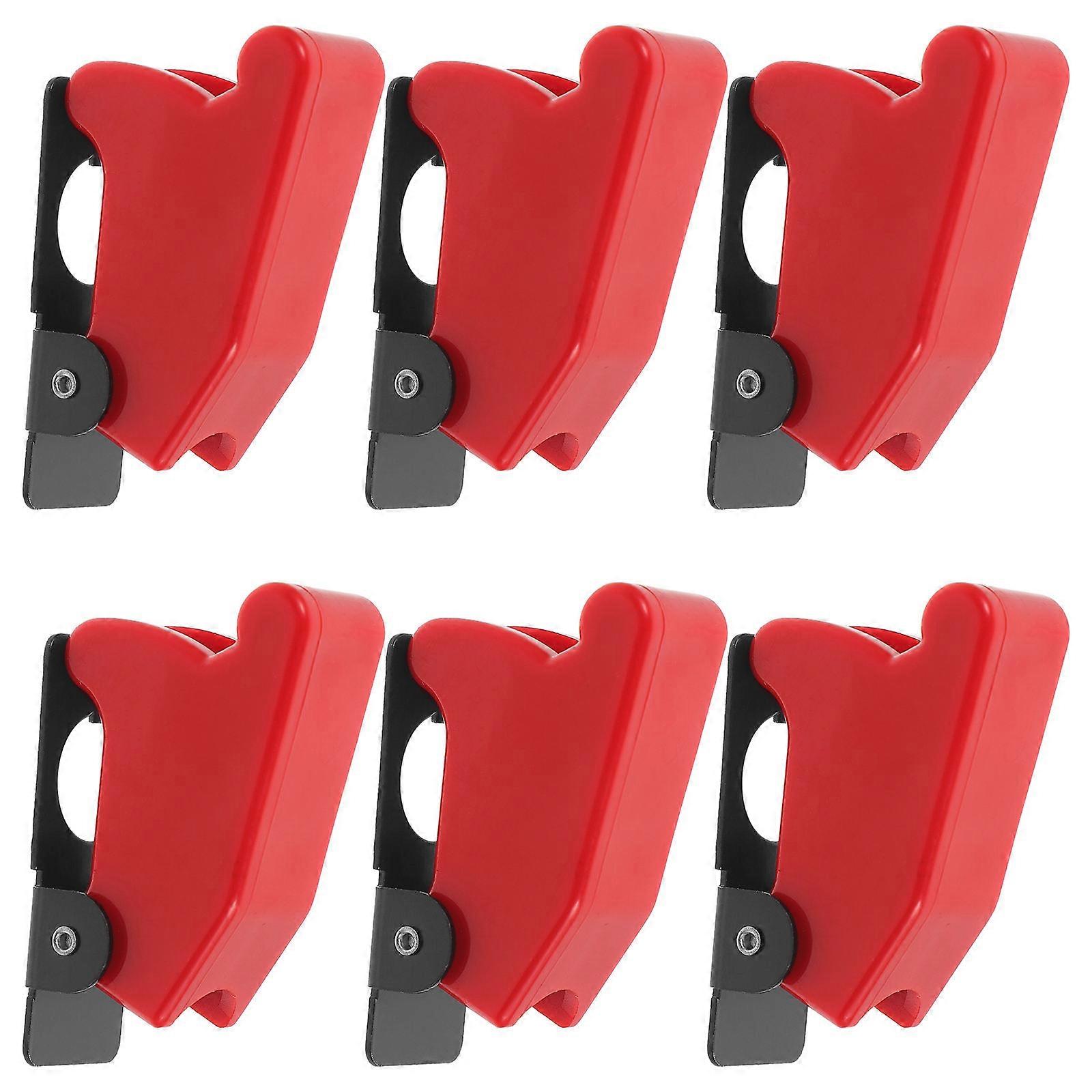 Protective Toggle Switch Cover Red for 12Pcs Switch Safety Covers