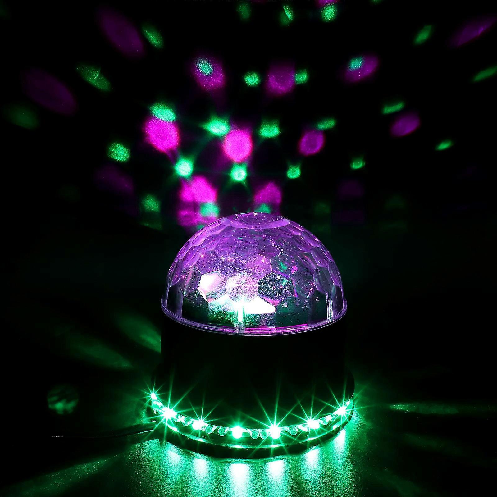 LED Voice Control Projection Light for Party Use 1Pcs Crystal Ball Light