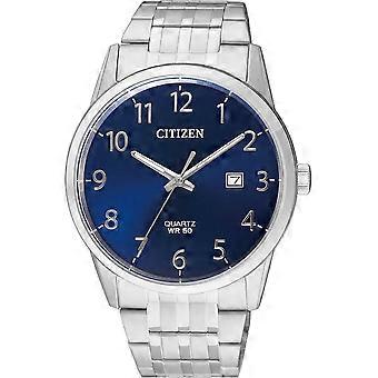 Citizen Silber Edelstahl Quarz BI5000-52L Herrenuhr