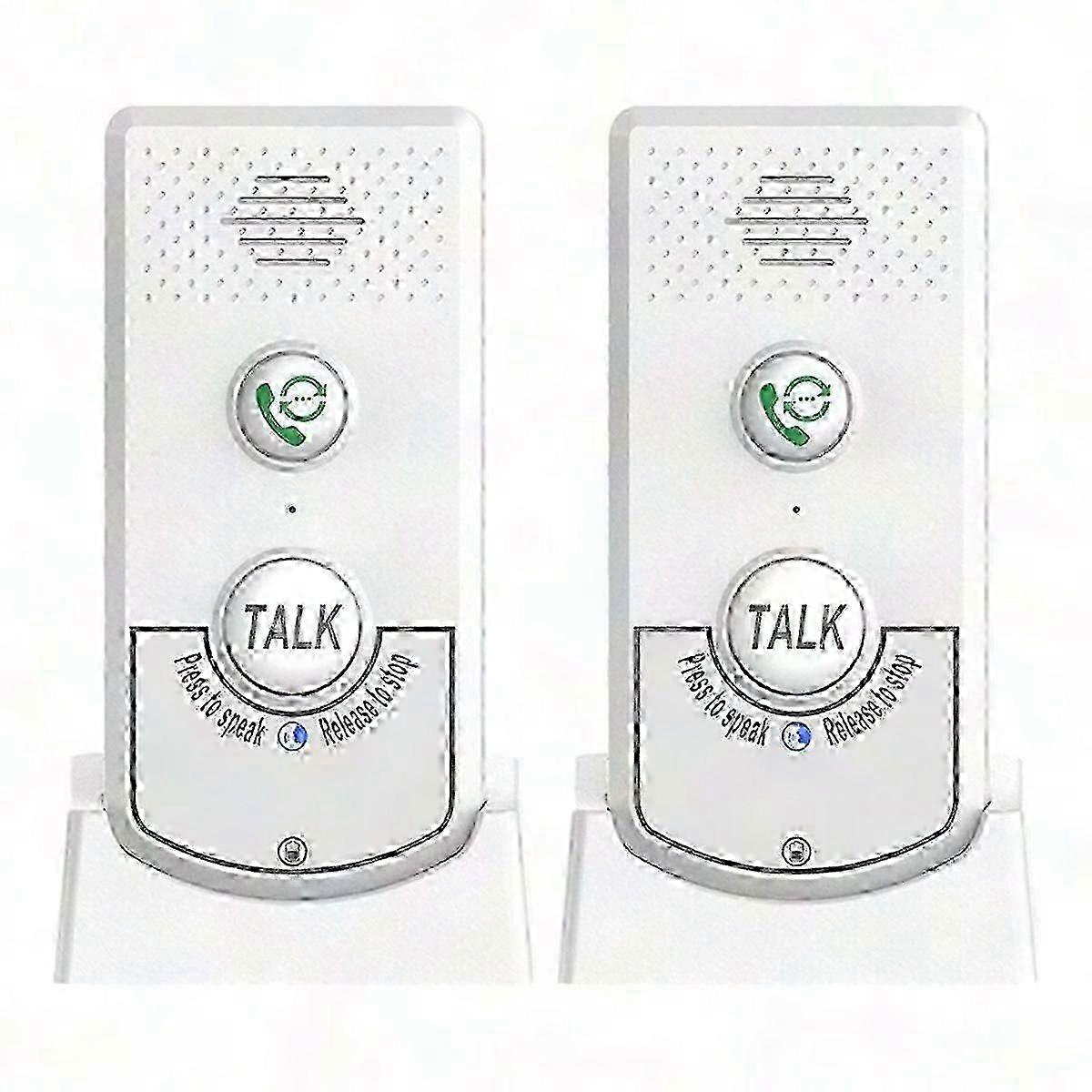 Wireless Home Intercom System with Long Range & Two-Way Voice Communication