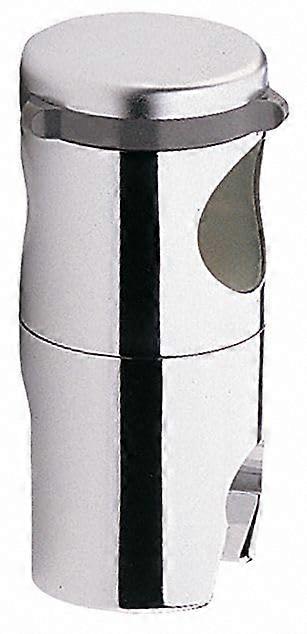 Handheld Shower Head Holder Chrome 1 1/8 Inch Adjustable Wall Mount Bracket for Bathroom