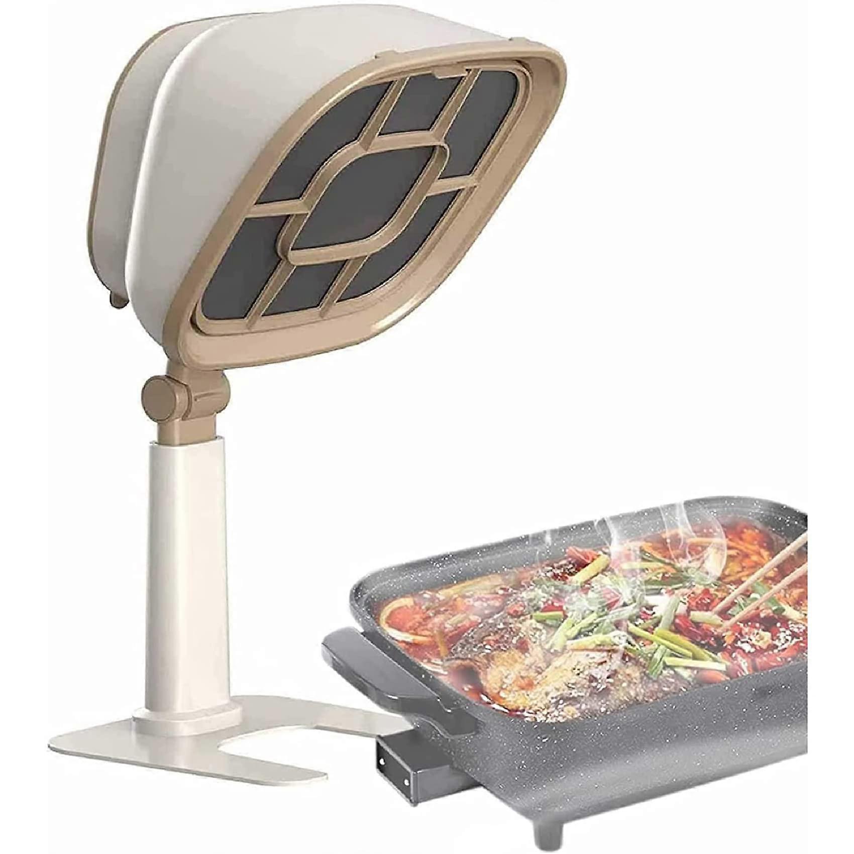 Portable Tabletop Range Hood with Powerful Fume Extraction, Adjustable Height, Detachable for Cleaning