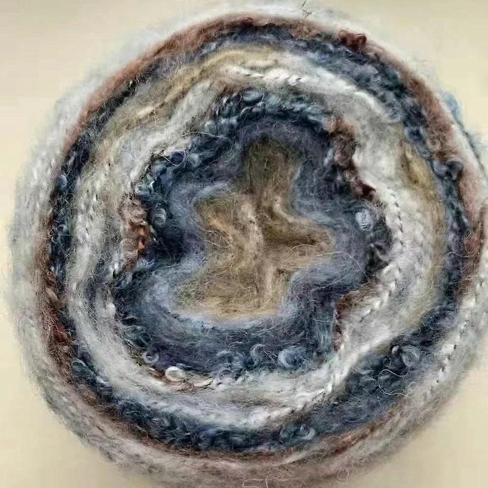 Gradient Knitting Yarn 50g Soft Fluffy Wool for Crochet Sweater DIY Sewing Clothes