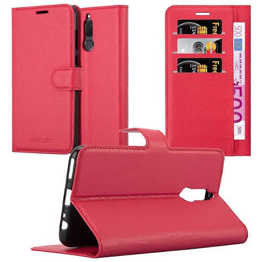 Huawei MATE 10 LITE / NOVA 2i Case - Protective Case with Card Slots and Stand Function
