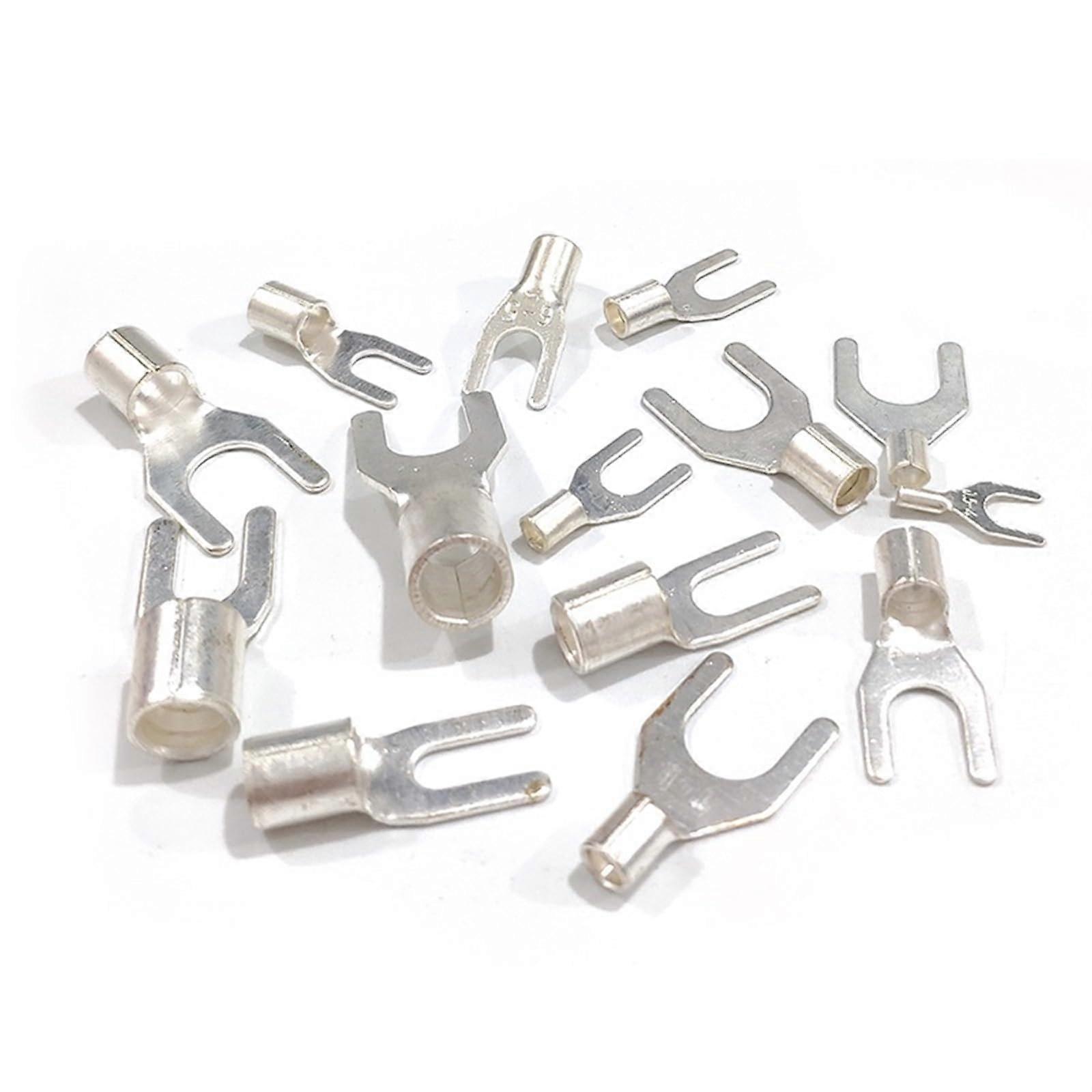 100PCS UT108 Cable Lug Connectors Electrical Crimp Terminals for Secure Automotive Wire Connection