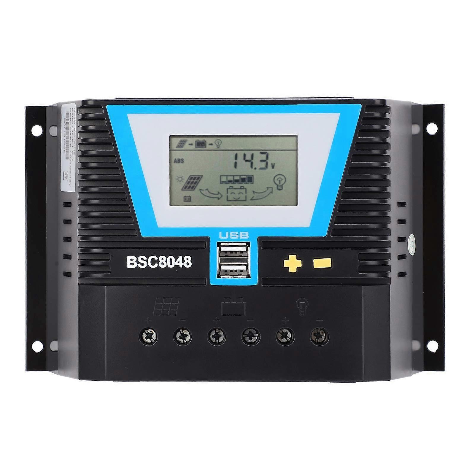 MPPT Solar Charge Controller 80A 48V MultiBattery Compatibility for RV and OffGrid Systems