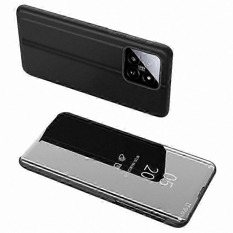 14 Leather Case with Stand & View Window