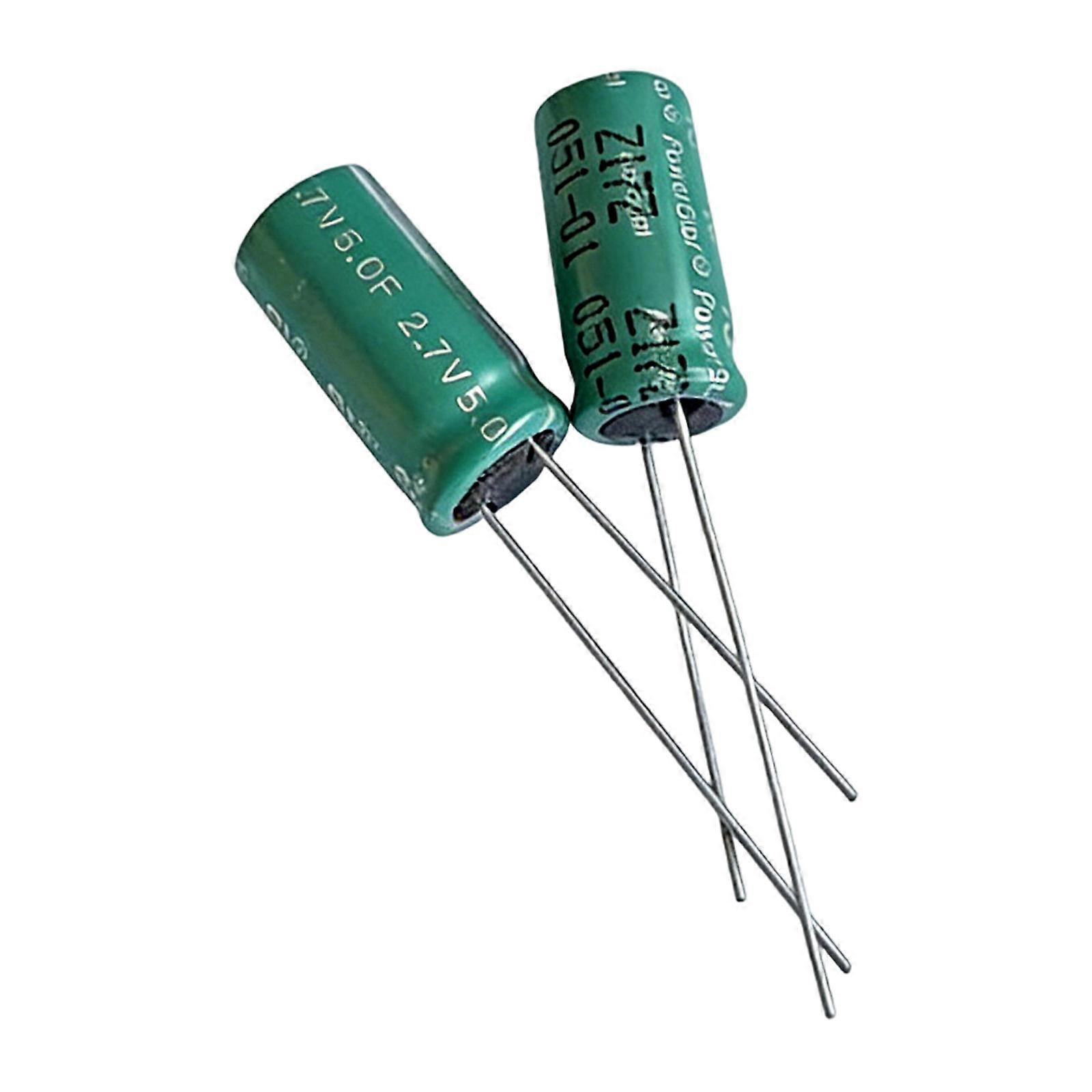 2.7V 5F High Current Power Supply Capacitor Module Automotive Rectifier Backup Power Components For Electronic Multicolor